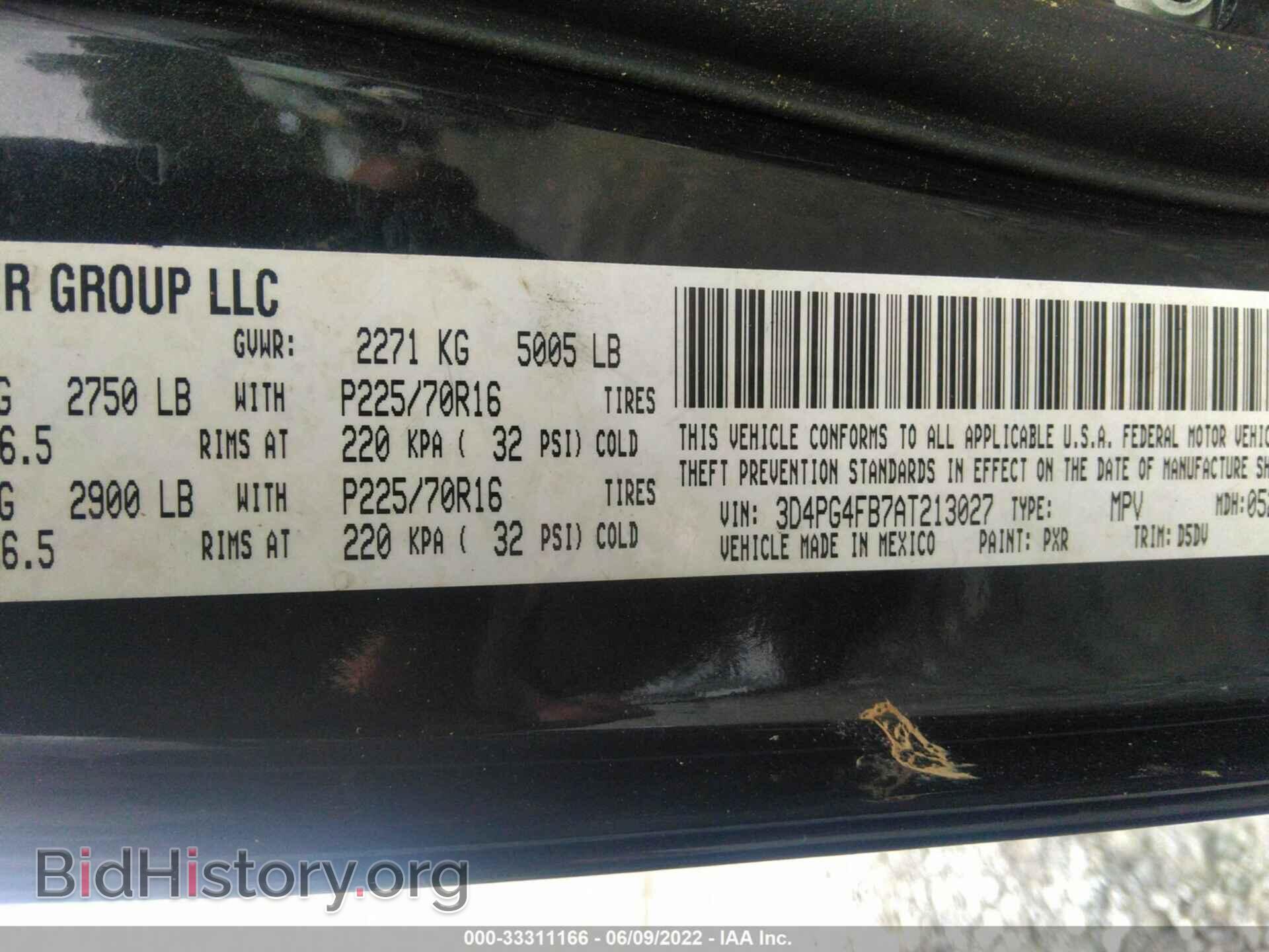 2010 DODGE JOURNEY - VIN: 3D4PG4FB7AT213027 - Photo 9