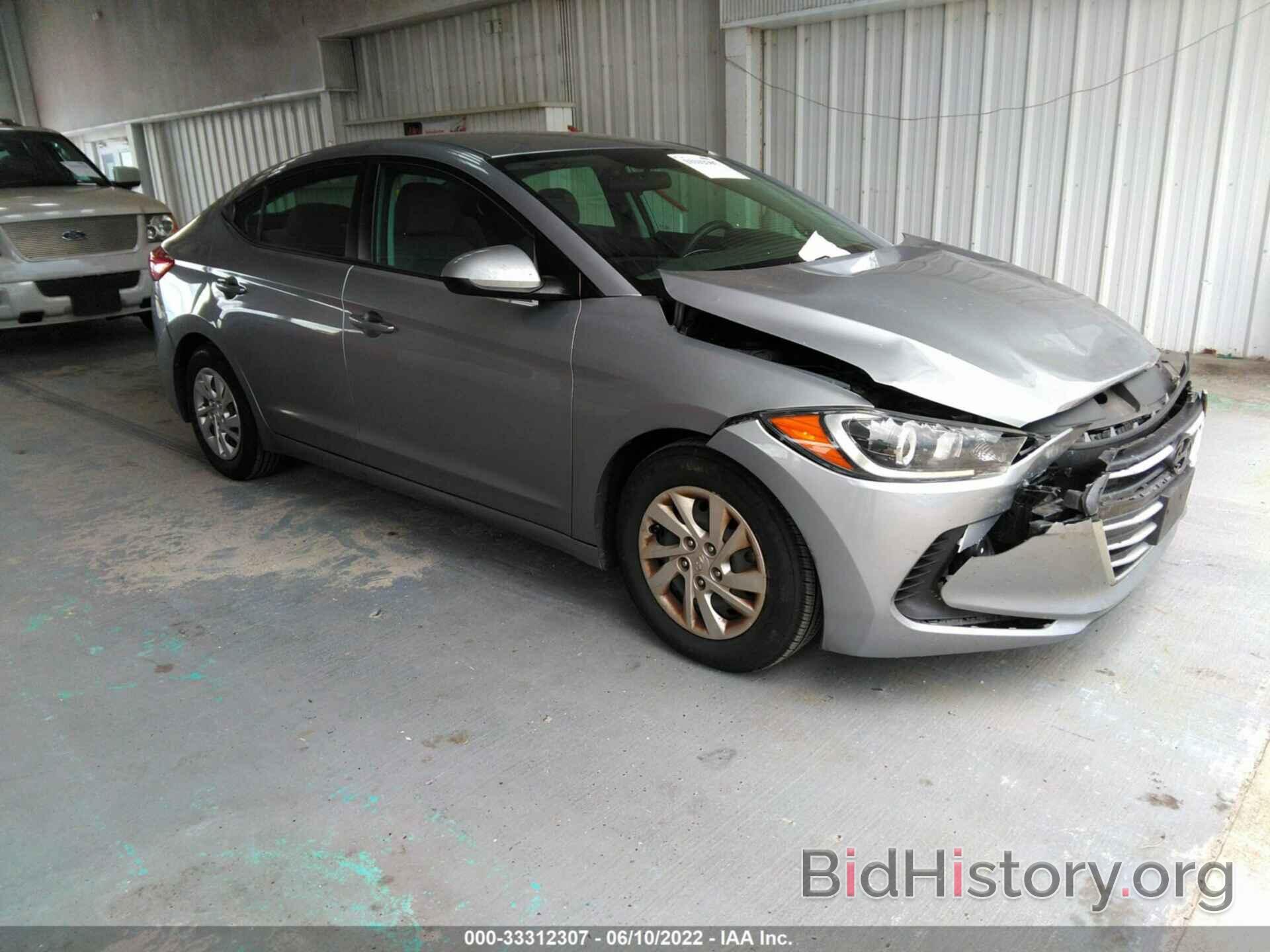 Photo 5NPD74LF7HH101183 - HYUNDAI ELANTRA 2017