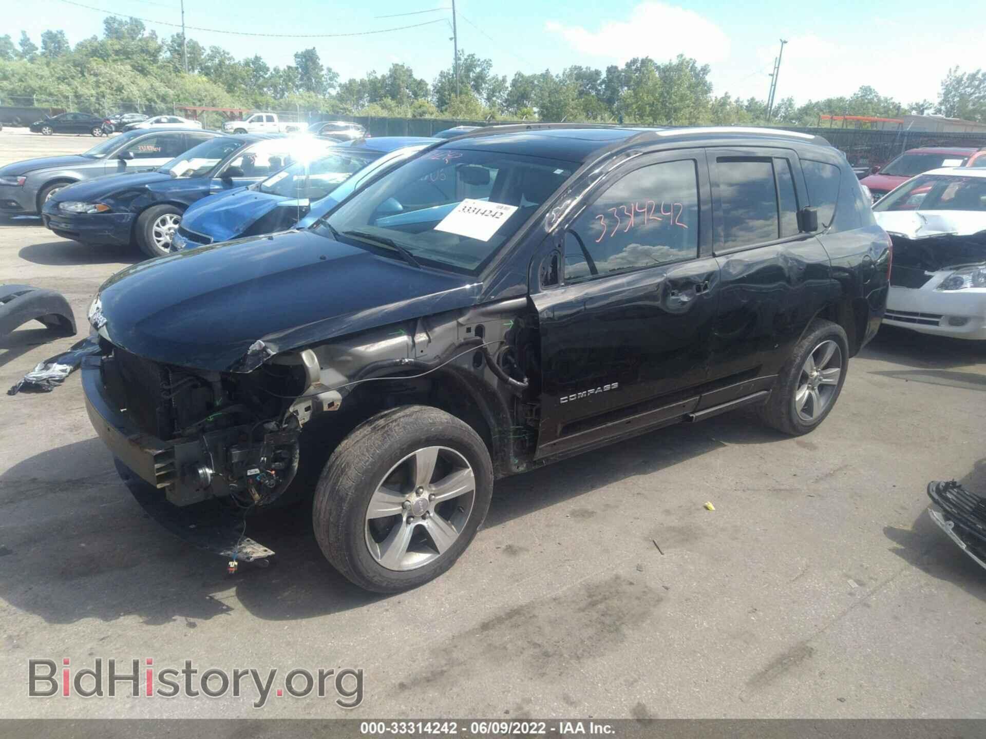 2016 JEEP COMPASS - VIN: 1C4NJCEA8GD747824 - Фото 2