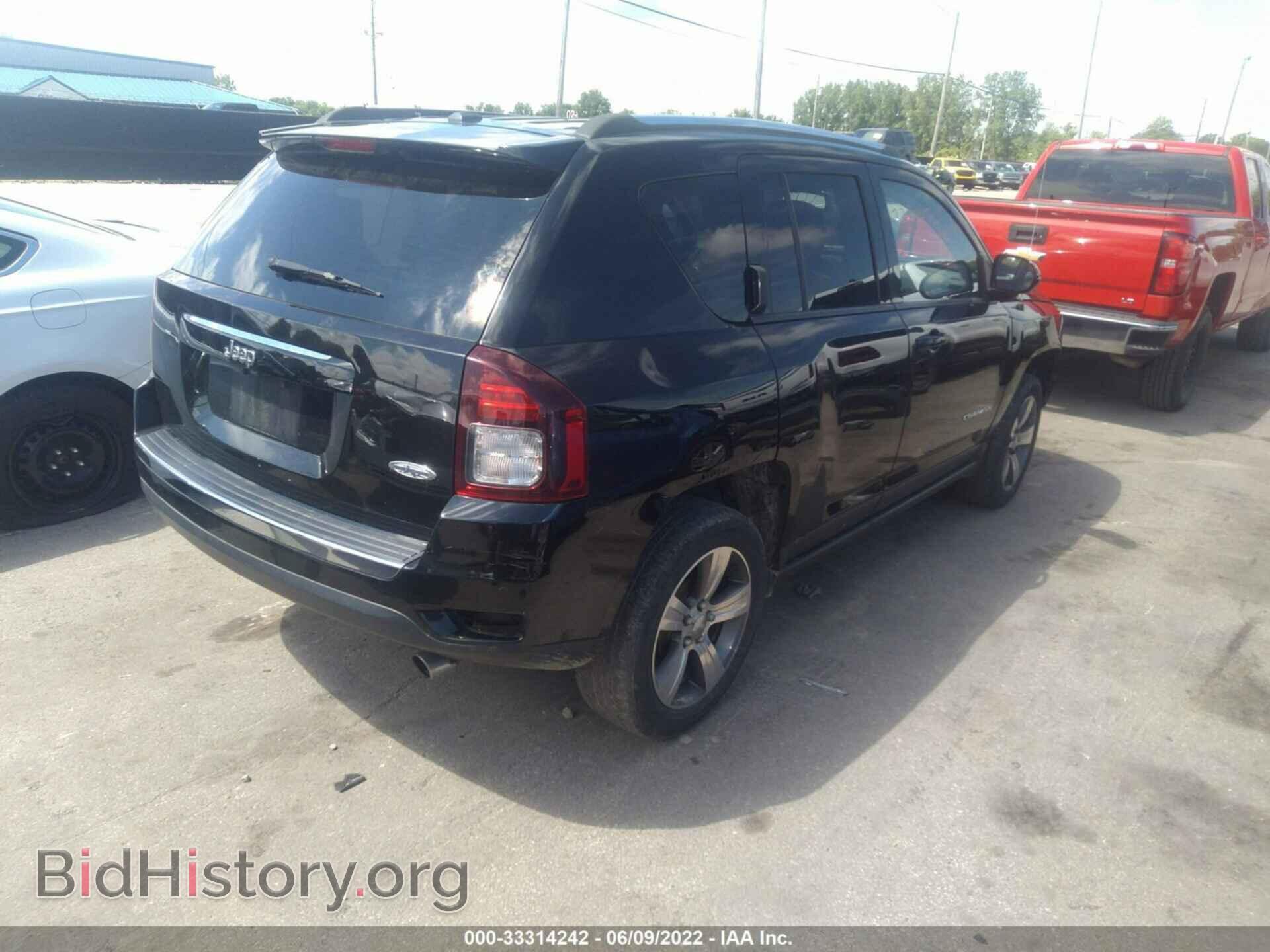 2016 JEEP COMPASS - VIN: 1C4NJCEA8GD747824 - Фото 4