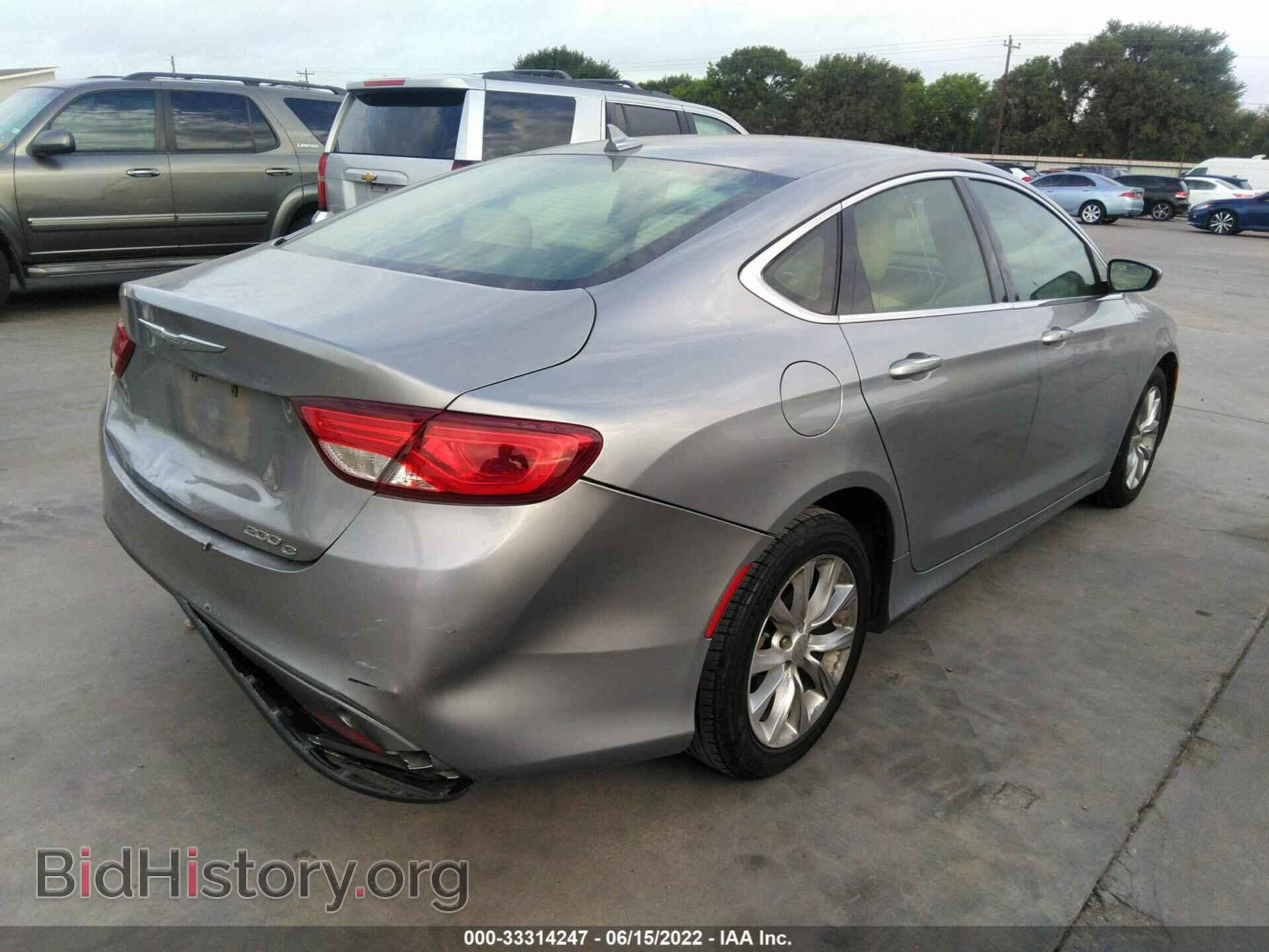 2016 CHRYSLER 200 - VIN: 1C3CCCCG1GN180380 - Фото 4