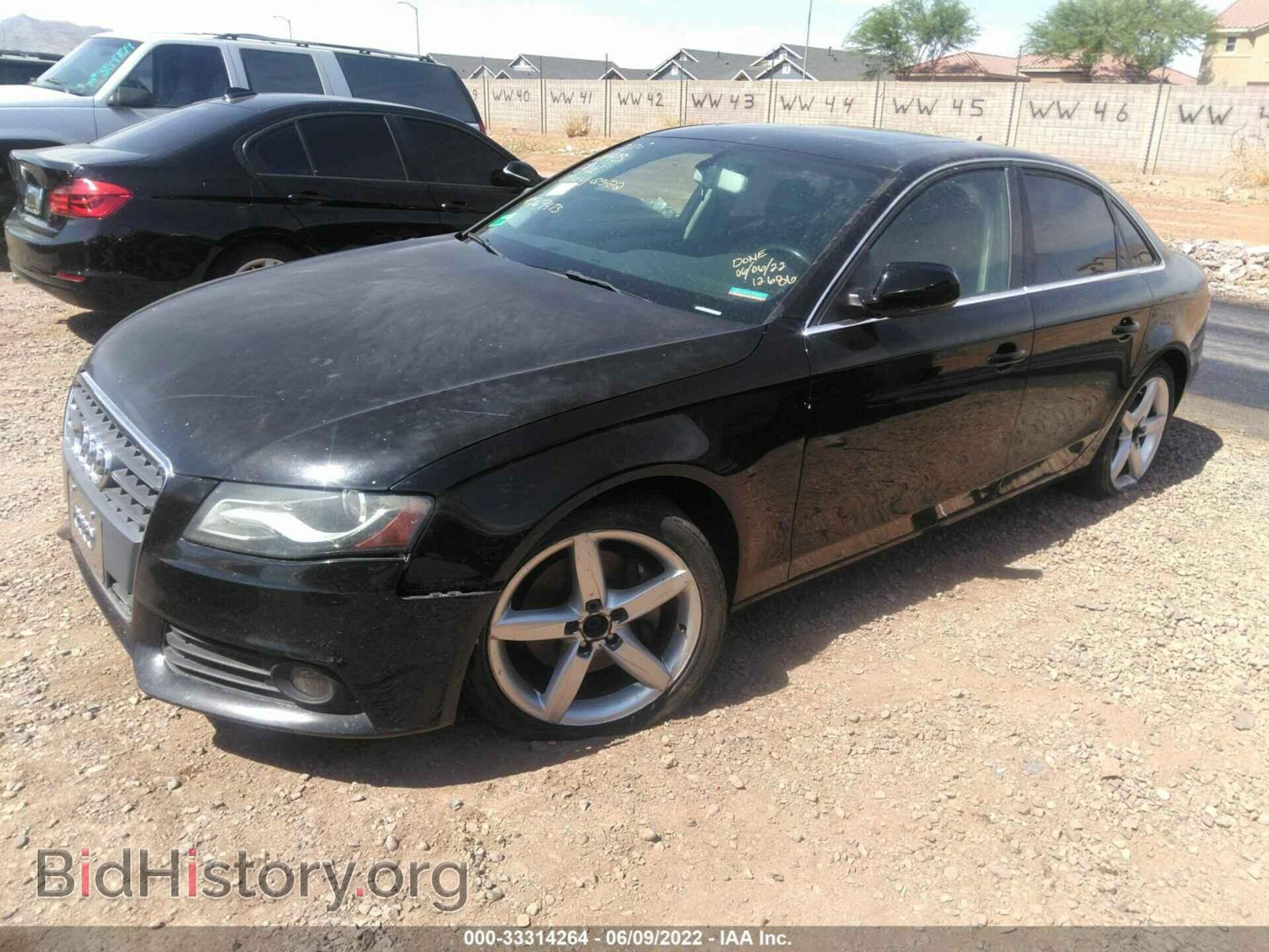 2010 AUDI A4 - VIN: WAUFFAFL0AN030942 - Фото 2