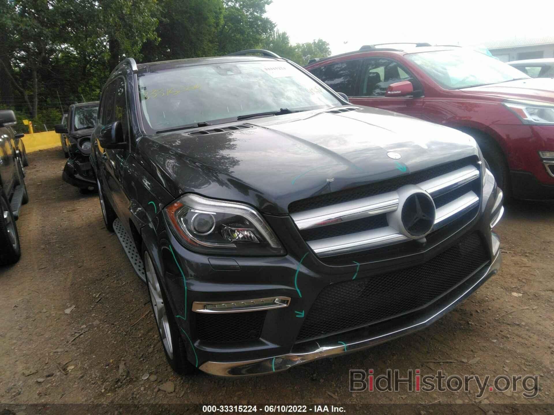 Фотография 4JGDF7DE5EA361638 - MERCEDES-BENZ GL-CLASS 2014