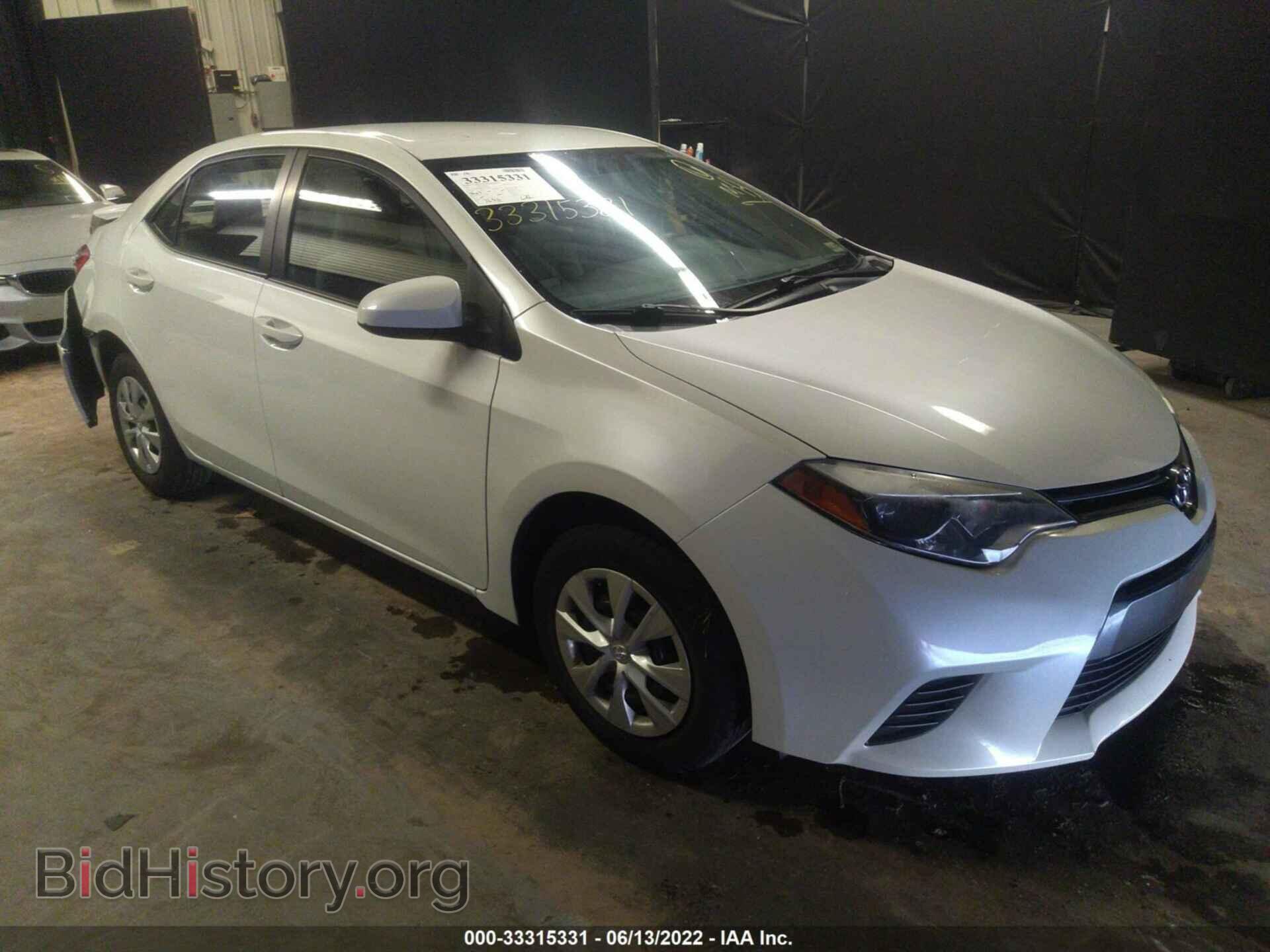 Фотография 5YFBPRHE4FP274048 - TOYOTA COROLLA 2015