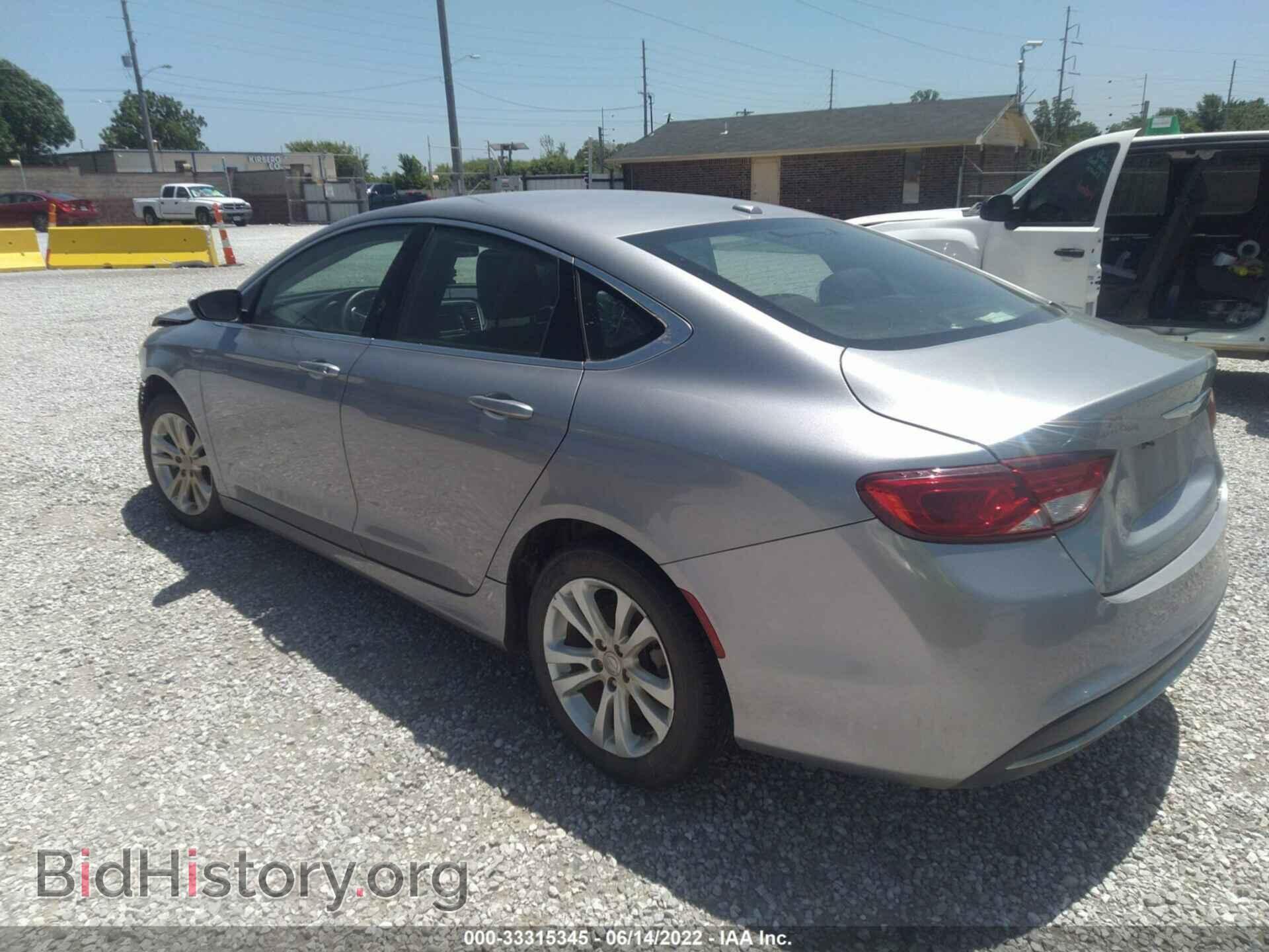 2016 CHRYSLER 200 - VIN: 1C3CCCAB5GN103504 - Фото 3