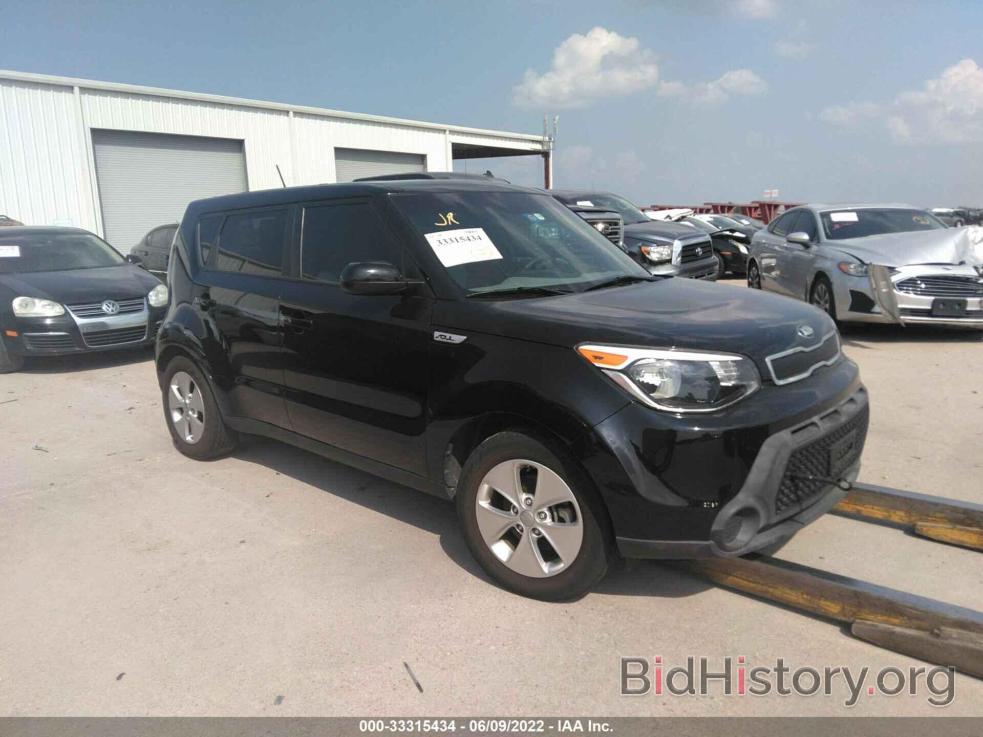 Photo KNDJN2A25G7275754 - KIA SOUL 2016