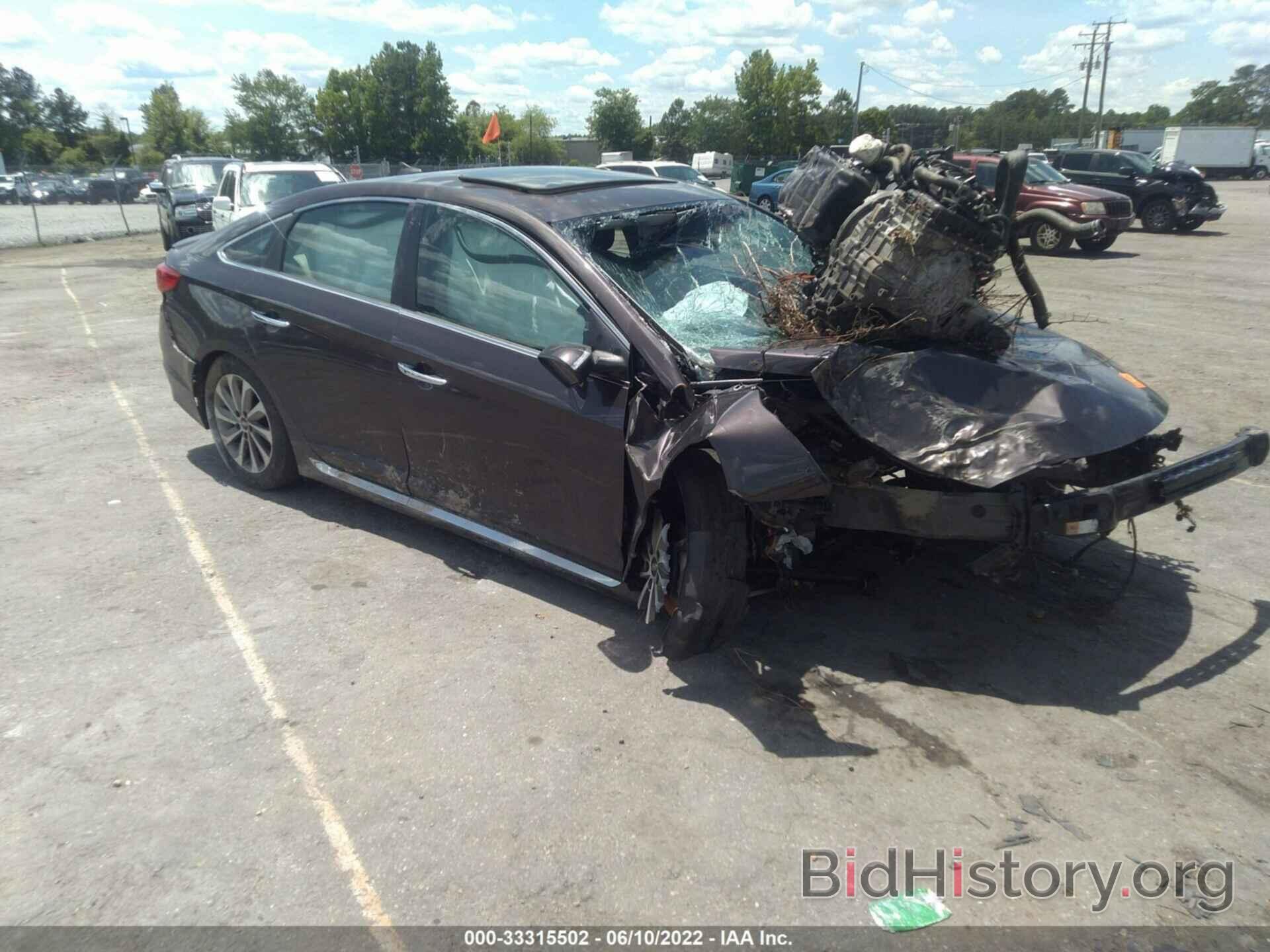 Photo 5NPE34AF9GH413989 - HYUNDAI SONATA 2016