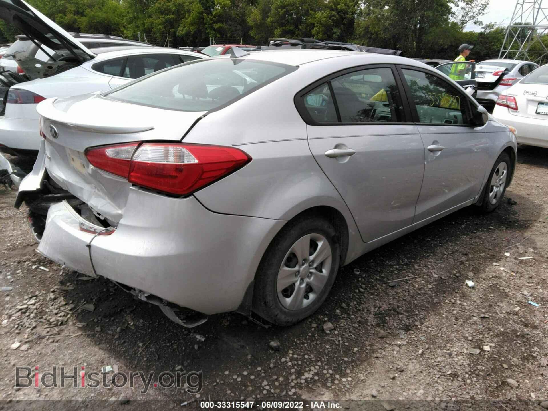 2016 KIA FORTE - VIN: KNAFK4A65G5478438 - Фото 4