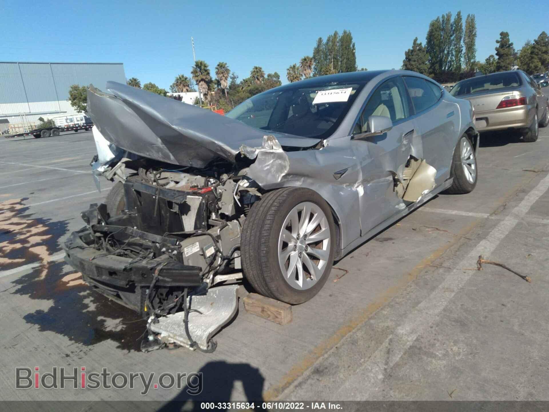 2017 TESLA MODEL S - VIN: 5YJSA1E25HF204375 - Фото 2