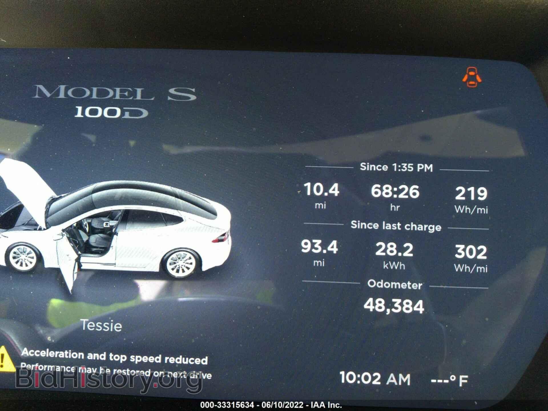 2017 TESLA MODEL S - VIN: 5YJSA1E25HF204375 - Фото 7