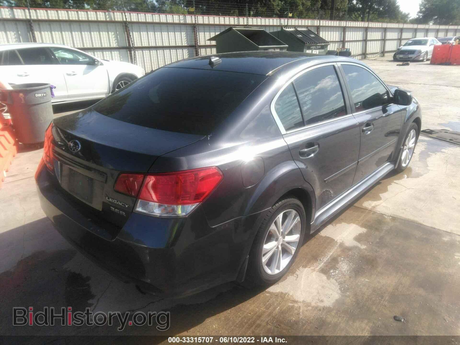 2013 SUBARU LEGACY - VIN: 4S3BMDK62D2024977 - Фото 4