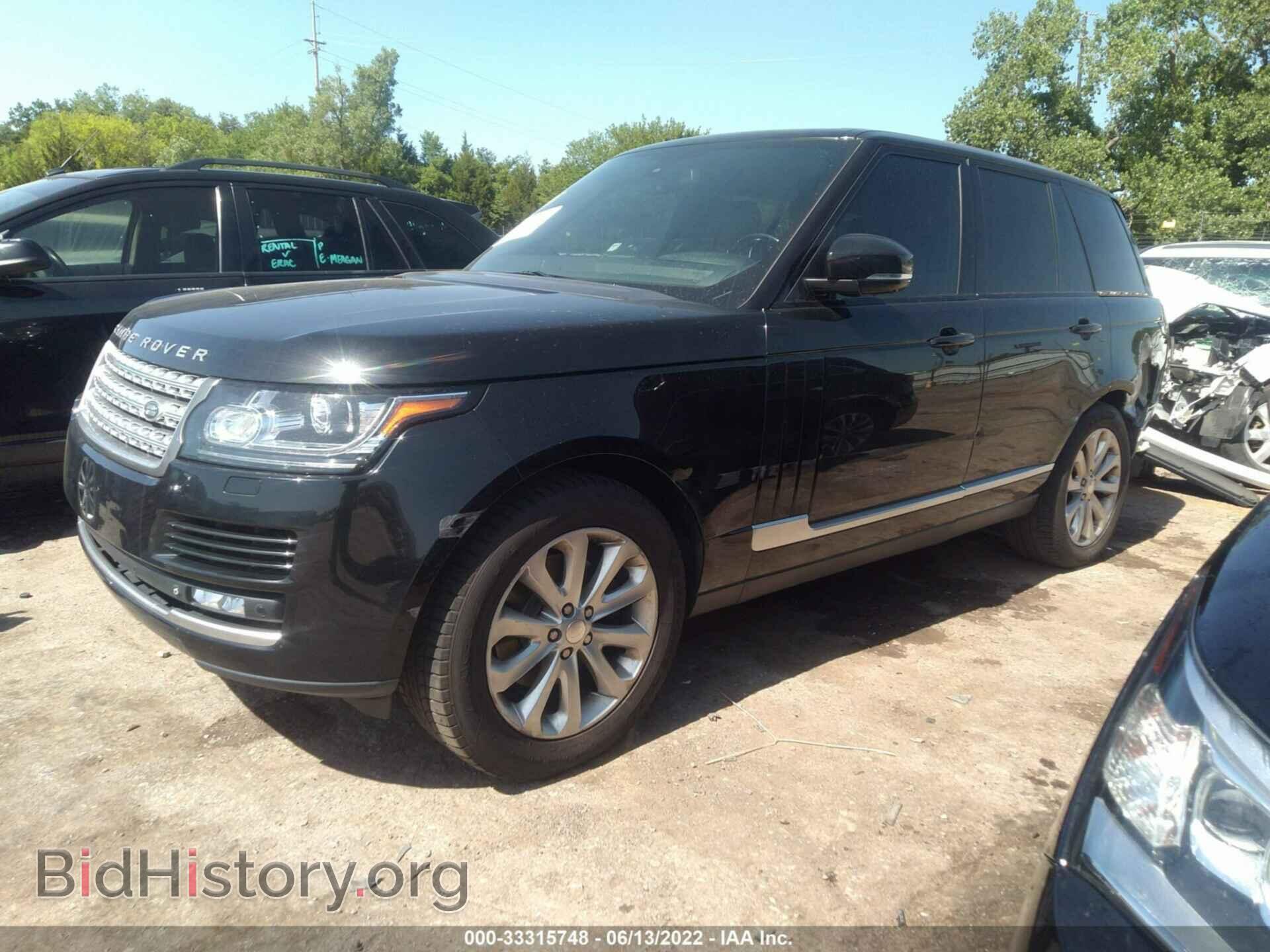 2014 LAND ROVER RANGE ROVER - VIN: SALGS2WF5EA150941 - Photo 2