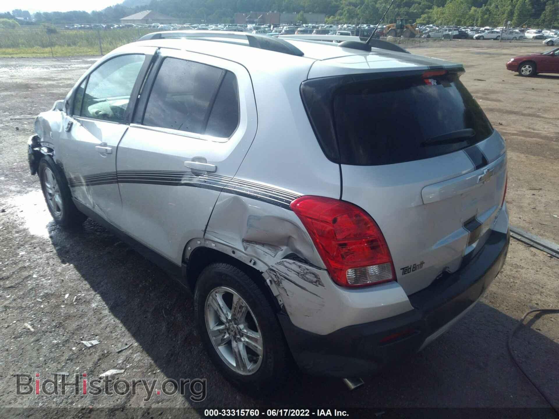 2016 CHEVROLET TRAX - VIN: 3GNCJLSB5GL274079 - Фото 3