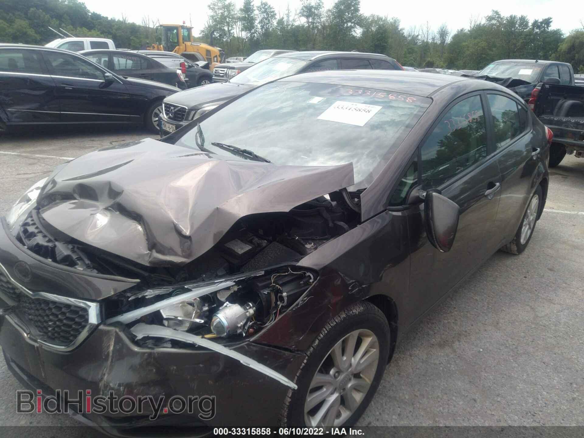 2014 KIA FORTE - VIN: KNAFX4A6XE5123361 - Фото 2