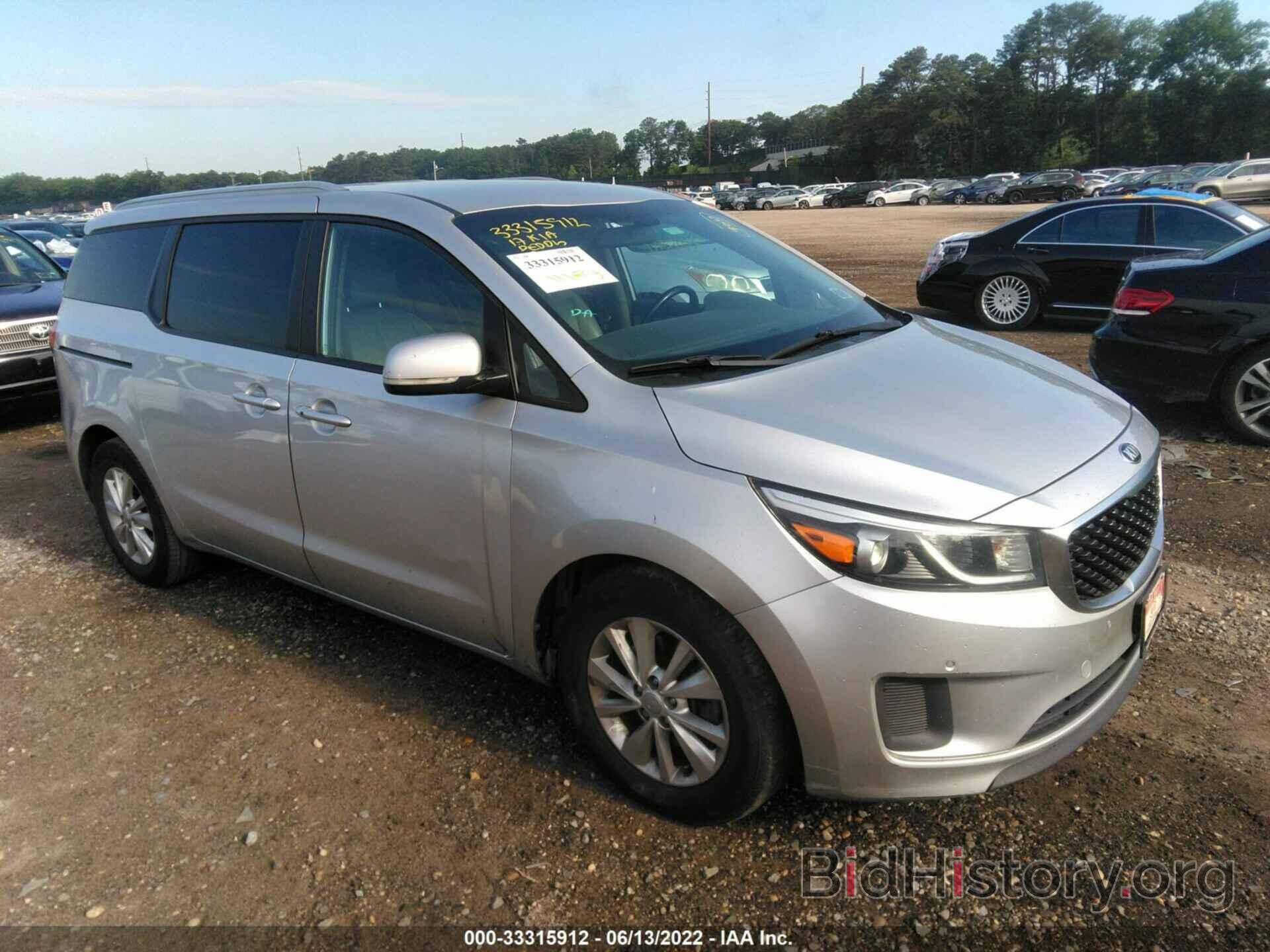 Photo KNDMB5C17H6237462 - KIA SEDONA 2017