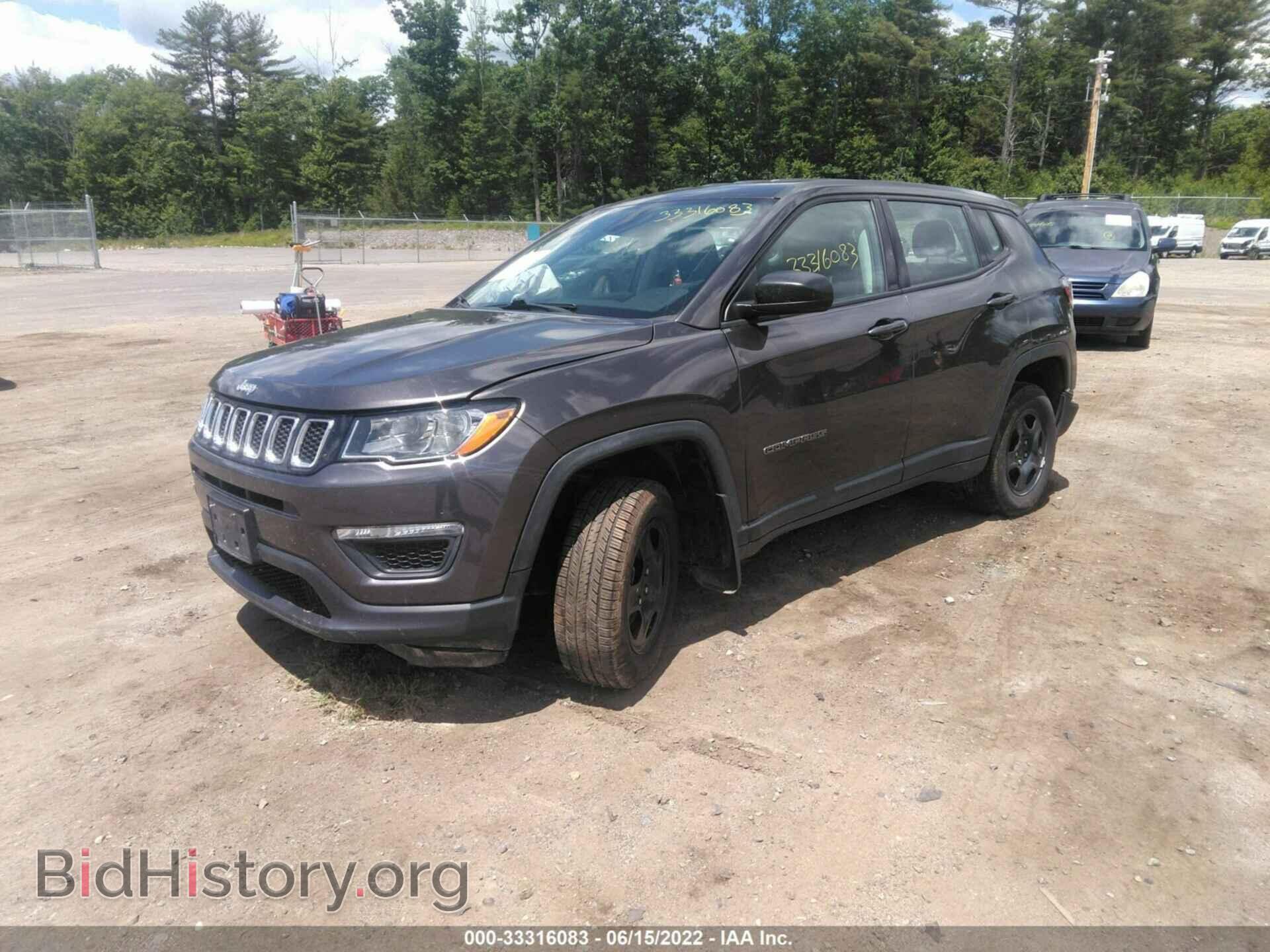 2018 JEEP COMPASS - VIN: 3C4NJDAB8JT432964 - Фото 2