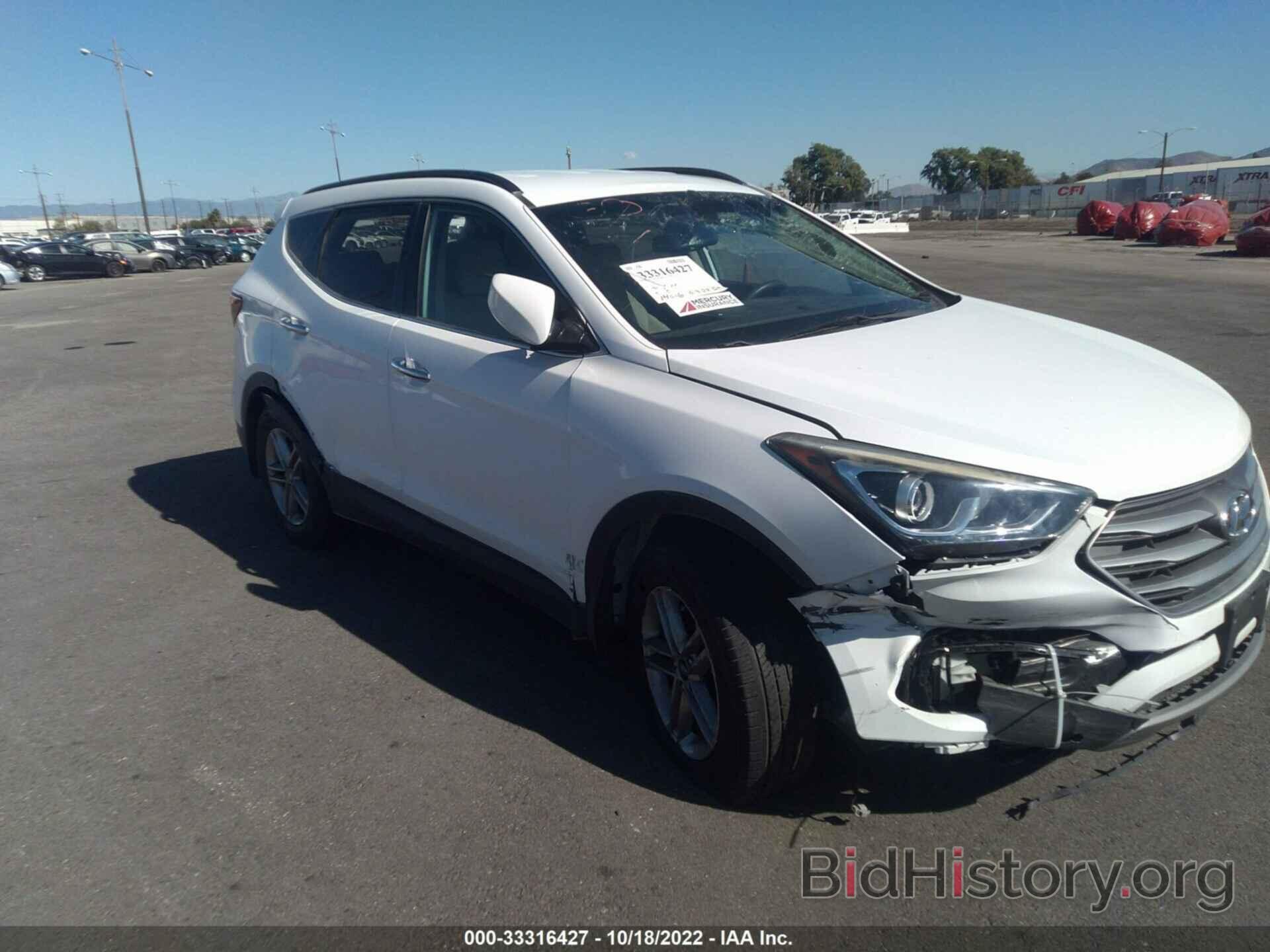 Photo 5NMZU3LB8HH045712 - HYUNDAI SANTA FE SPORT 2017