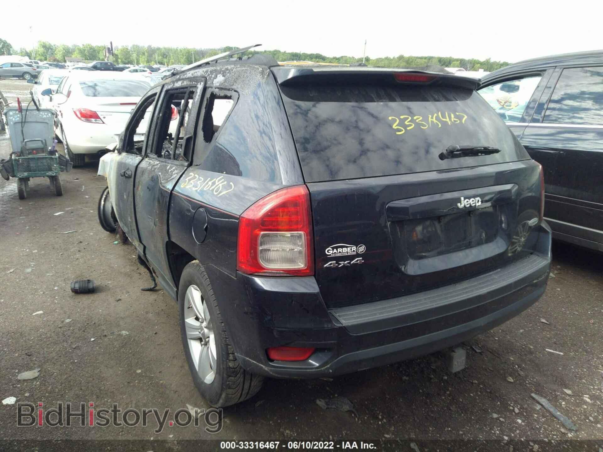 2011 JEEP COMPASS - VIN: 1J4NF1FB9BD164811 - Фото 3