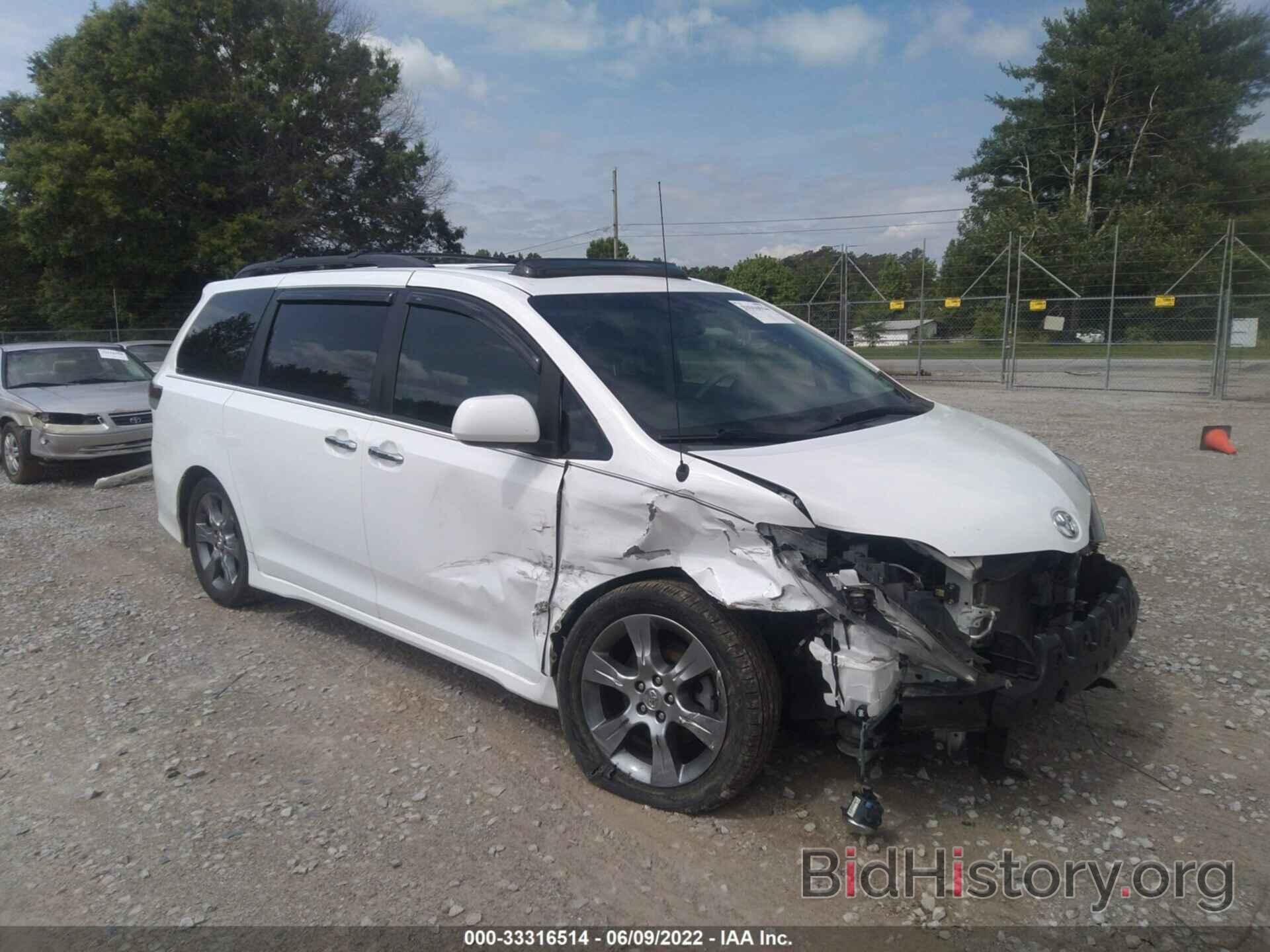 Photo 5TDXK3DC9ES426384 - TOYOTA SIENNA 2014