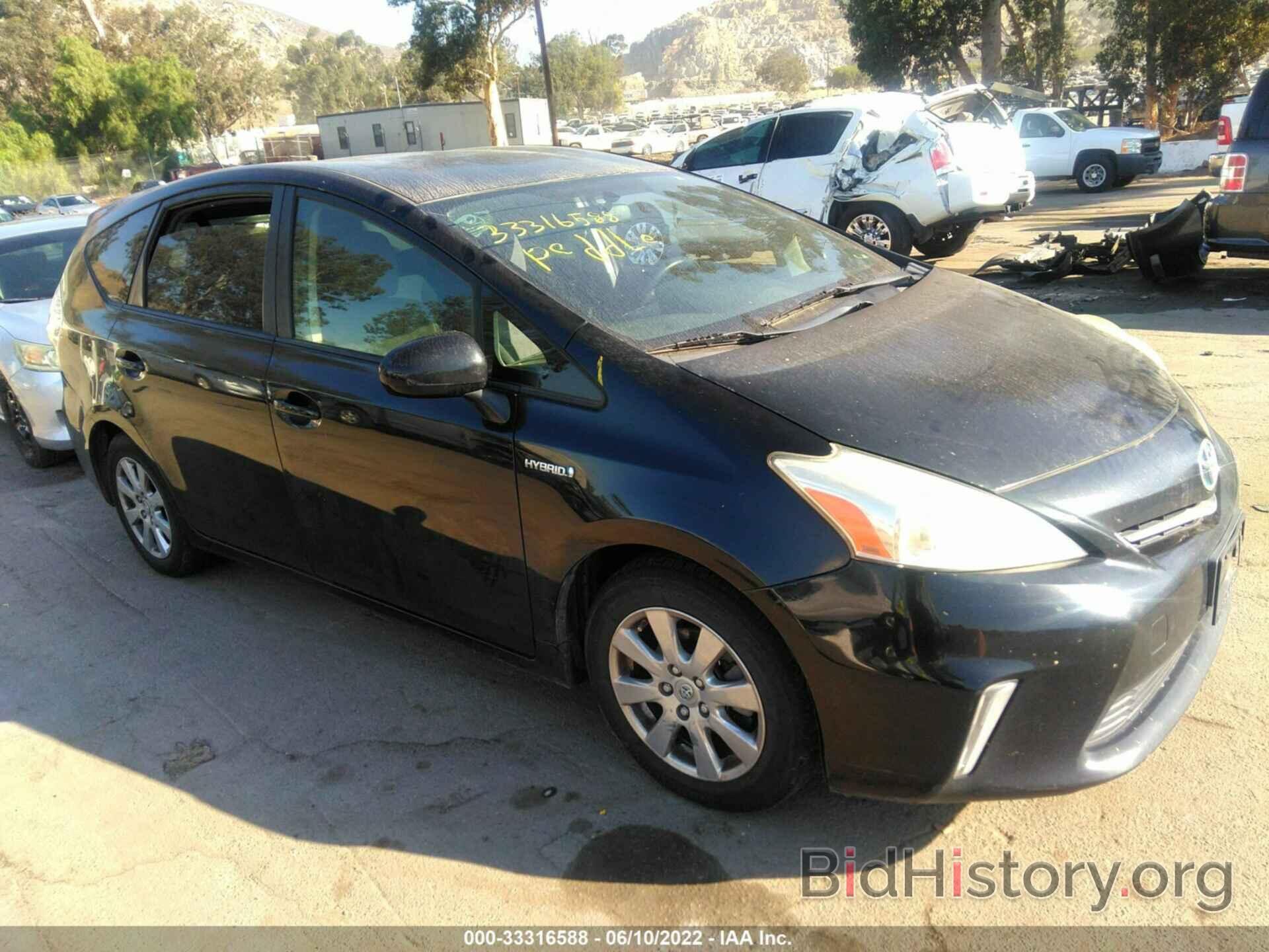 Photo JTDZN3EU6C3042018 - TOYOTA PRIUS V 2012