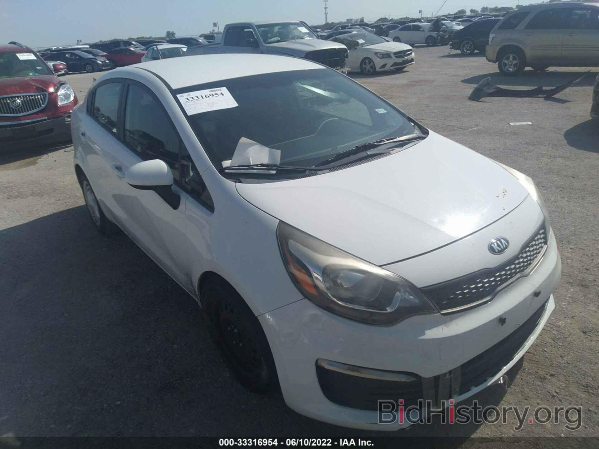 Photo KNADM4A37G6565615 - KIA RIO 2016