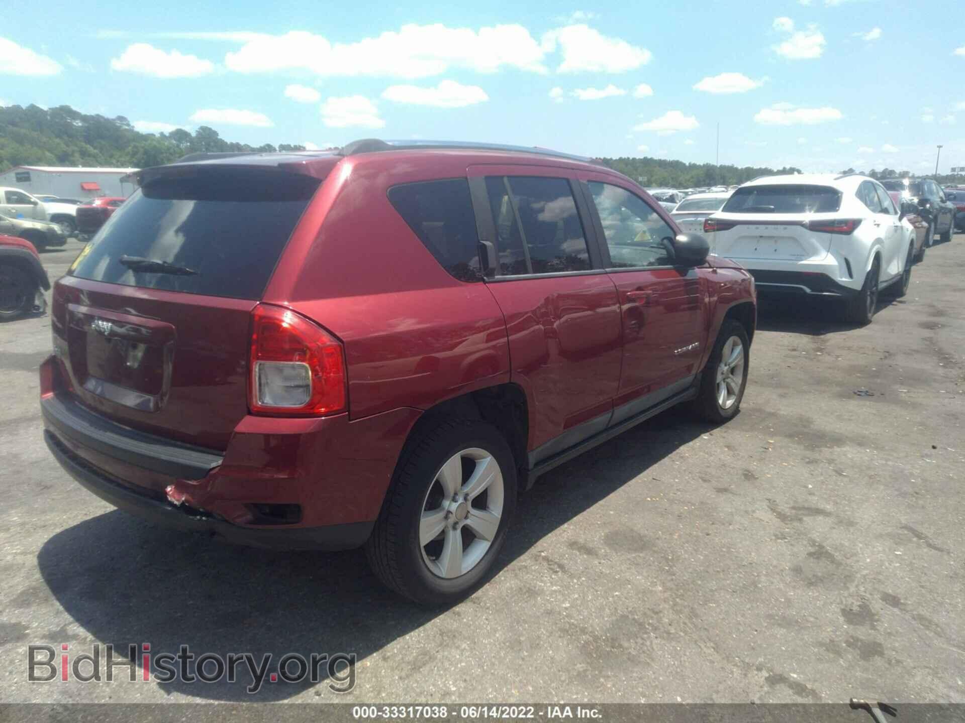 2011 JEEP COMPASS - VIN: 1J4NF1FB8BD193961 - Фото 4