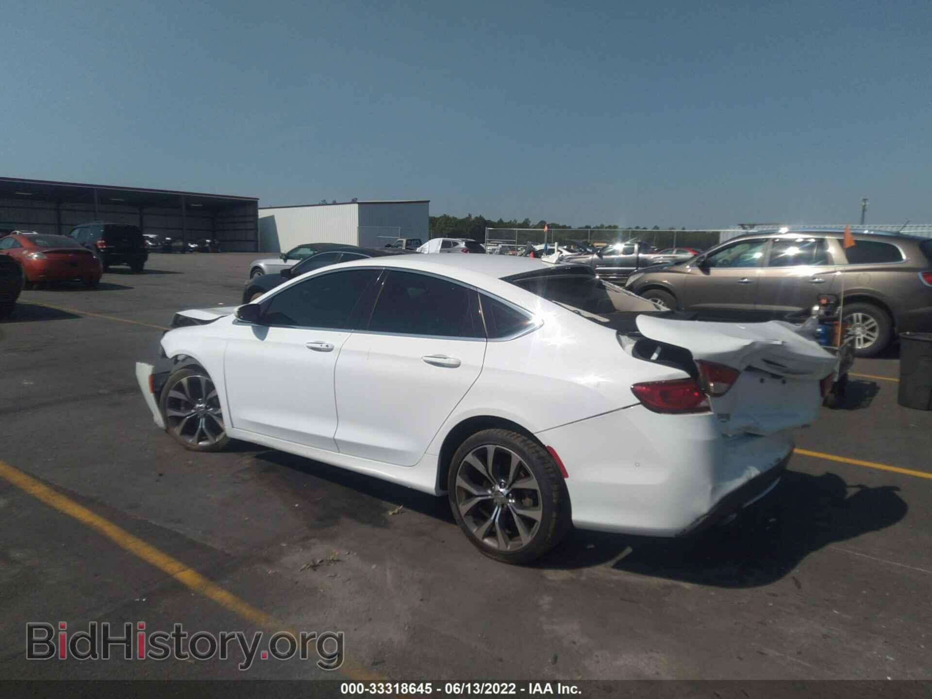 2015 CHRYSLER 200 - VIN: 1C3CCCCG7FN509551 - Фото 3