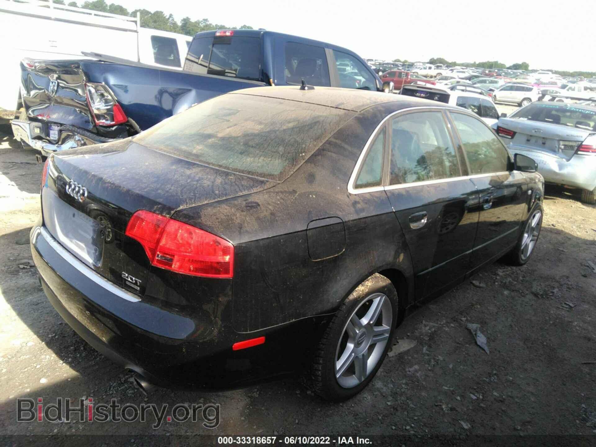 2007 AUDI A4 - VIN: WAUDF78E87A178796 - Фото 4