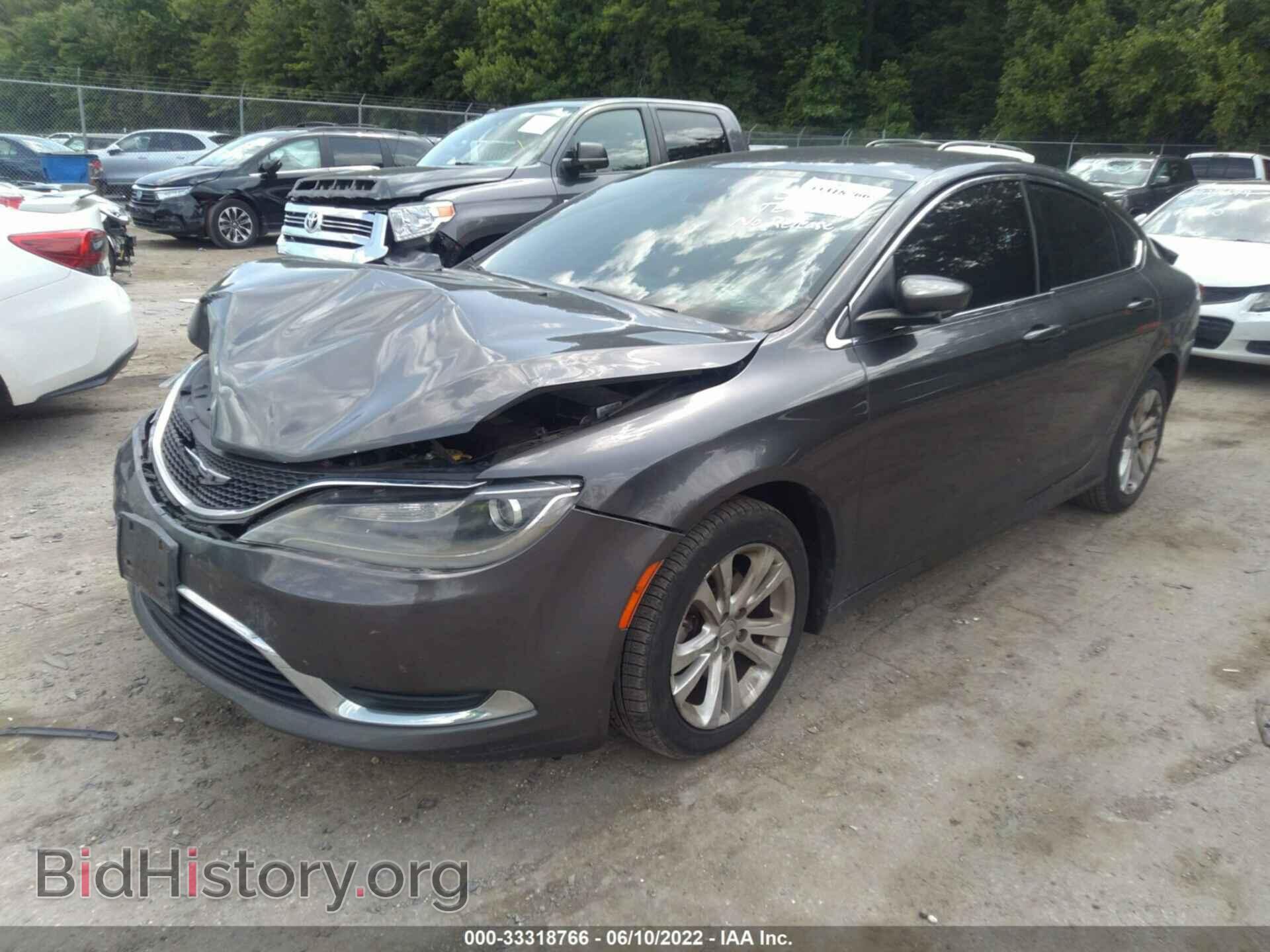 2015 CHRYSLER 200 - VIN: 1C3CCCAB9FN747599 - Фото 2