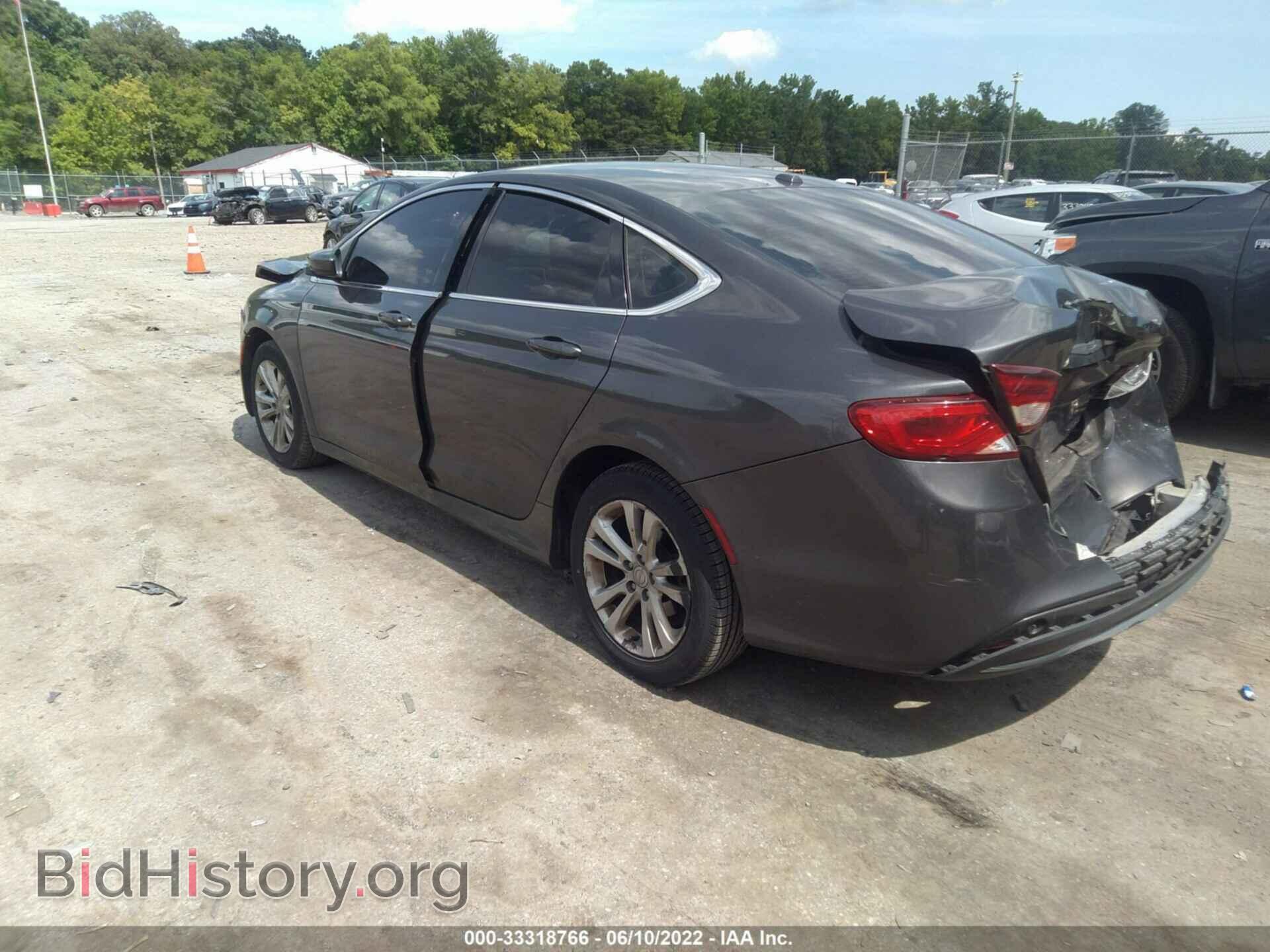 2015 CHRYSLER 200 - VIN: 1C3CCCAB9FN747599 - Фото 3