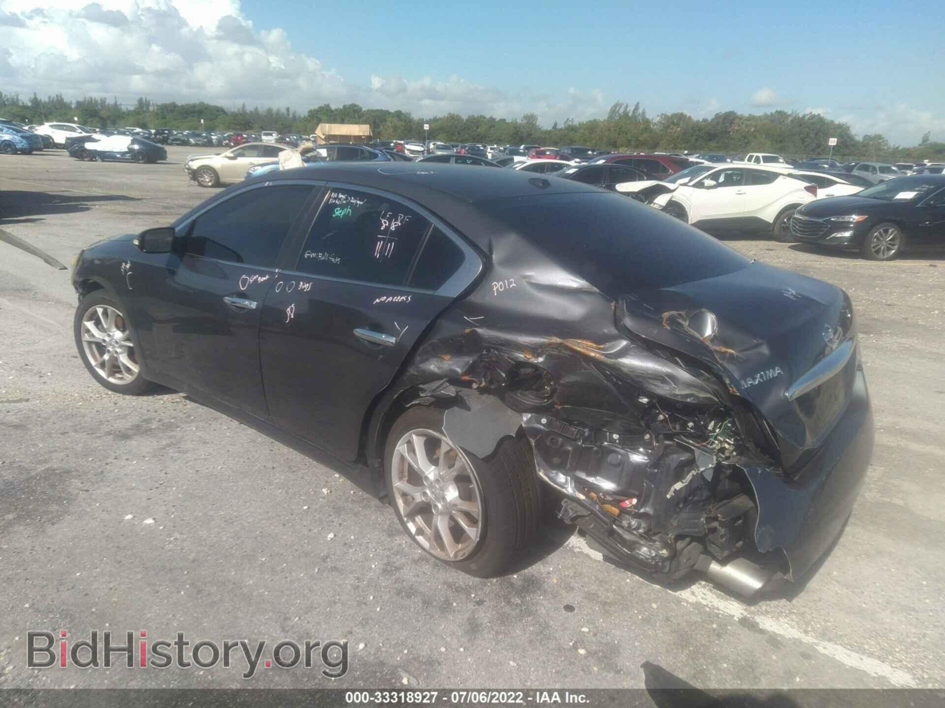2012 NISSAN MAXIMA - VIN: 1N4AA5AP7CC828940 - Фото 3
