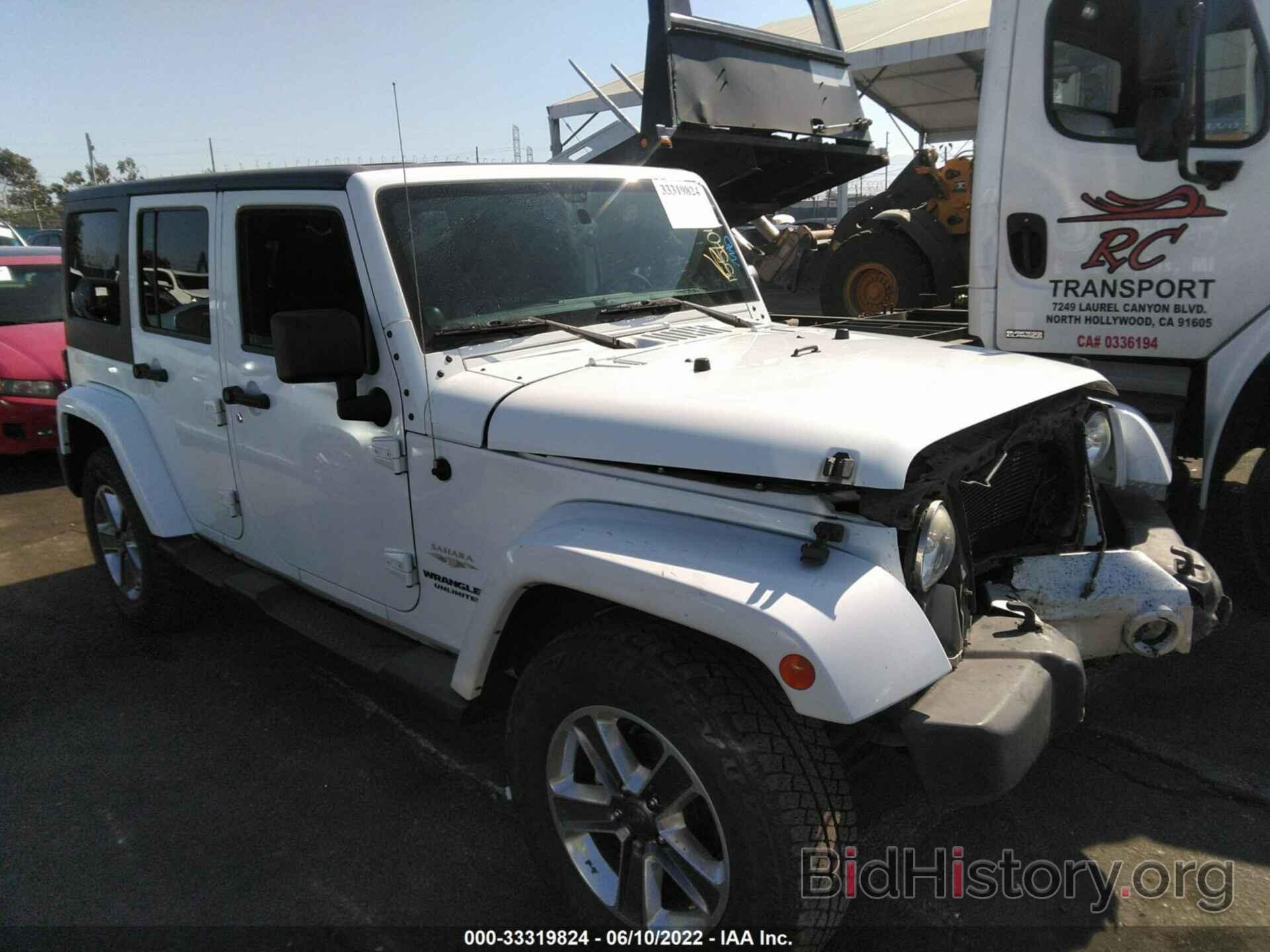 Photo 1C4BJWEG2EL117809 - JEEP WRANGLER UNLIMITED 2014