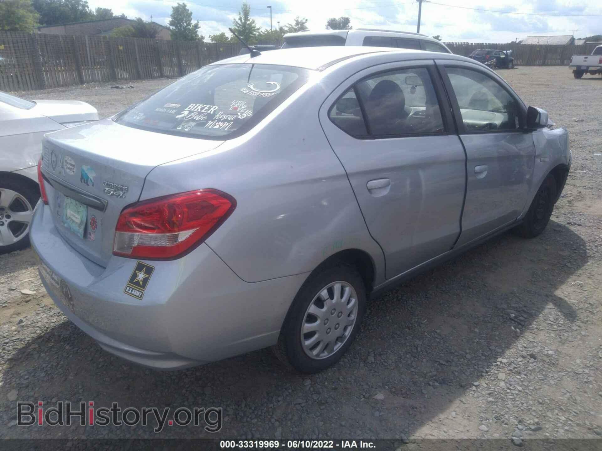 2019 MITSUBISHI MIRAGE G4 - VIN: ML32F3FJ6KHF01798 - Фото 4