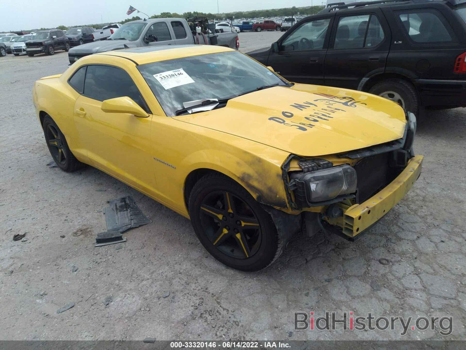 Photo 2G1FB1E3XC9158555 - CHEVROLET CAMARO 2012