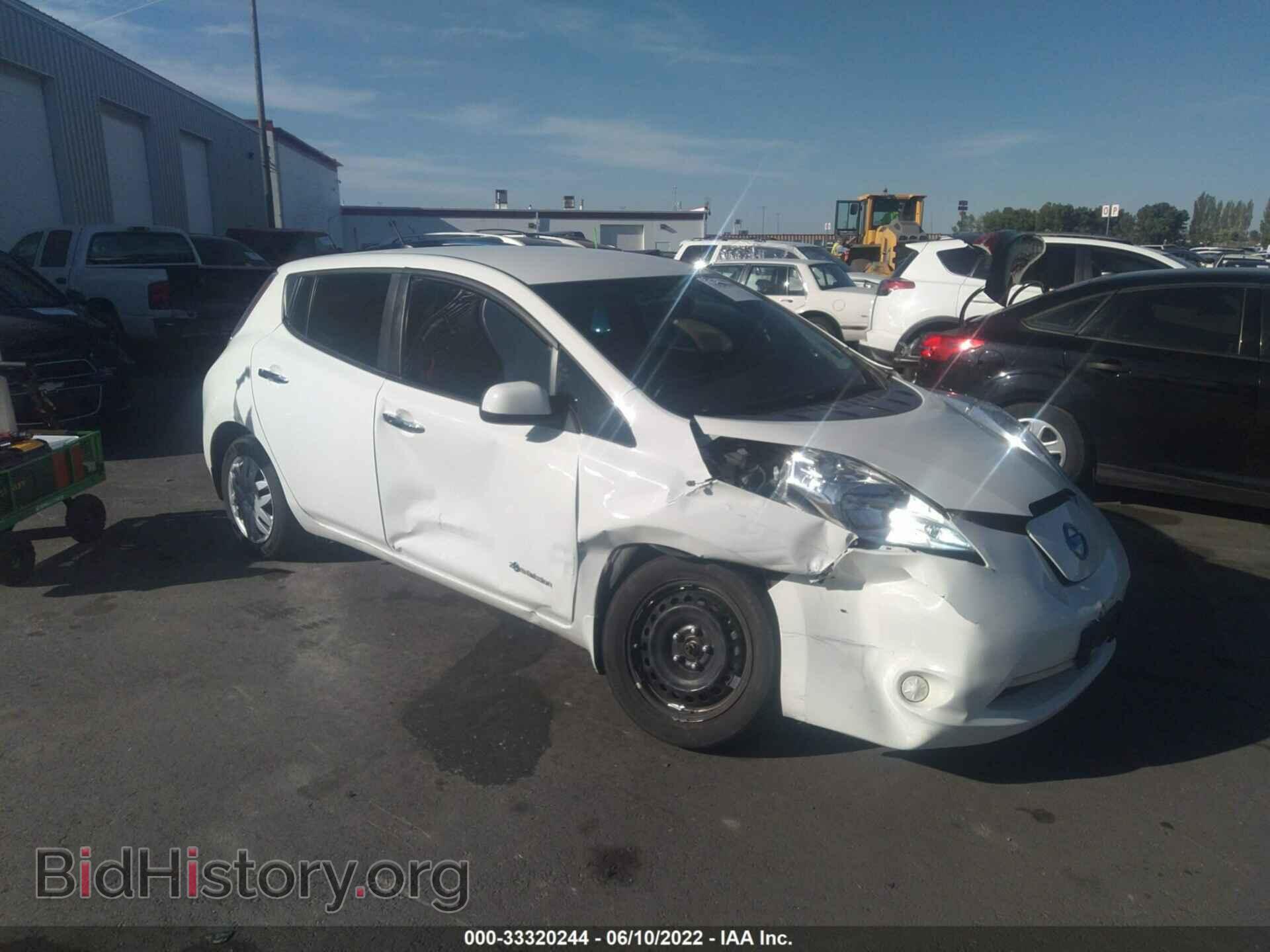 Photo 1N4AZ0CP8FC334972 - NISSAN LEAF 2015