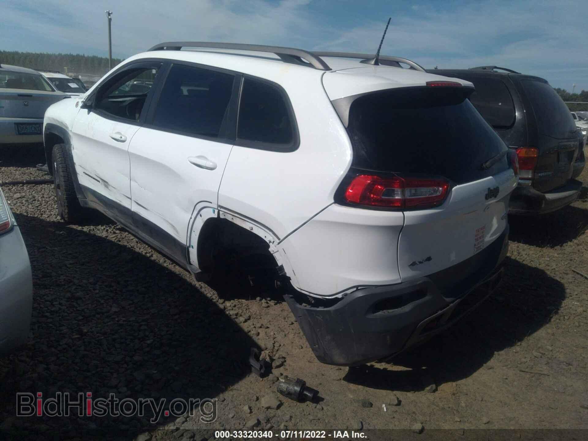 2016 JEEP CHEROKEE - VIN: 1C4PJMBB8GW357600 - Фото 3