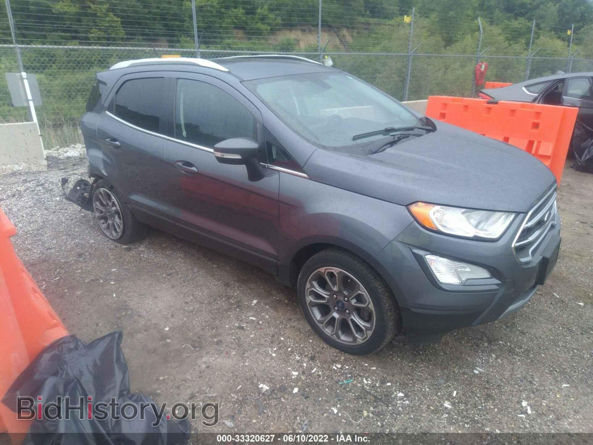 Фотография MAJ6S3KL5KC260799 - FORD ECOSPORT 2019