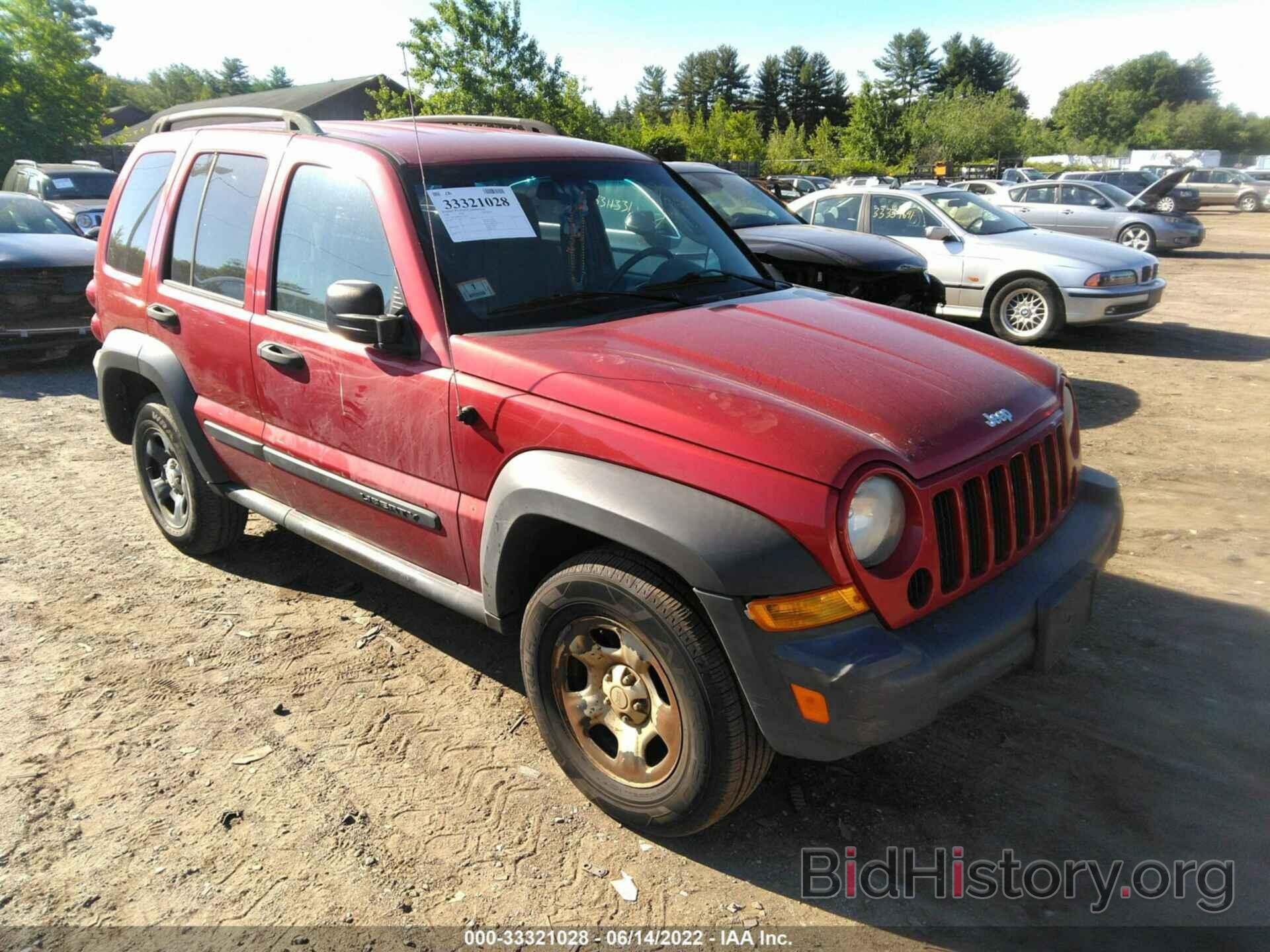 Photo 1J8GL48K56W143964 - JEEP LIBERTY 2006