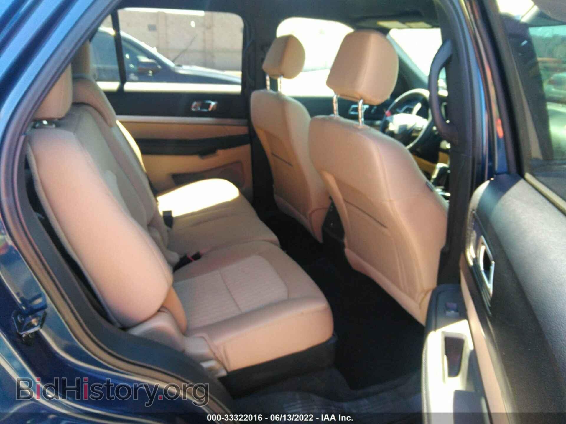 2017 FORD EXPLORER - VIN: 1FM5K8B83HGD65725 - Photo 8