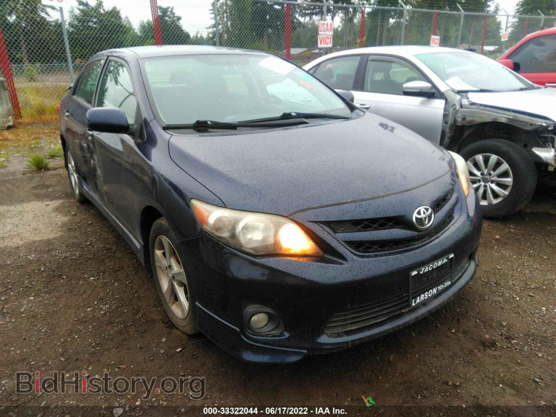 Photo 2T1BU4EEXBC574297 - TOYOTA COROLLA 2011