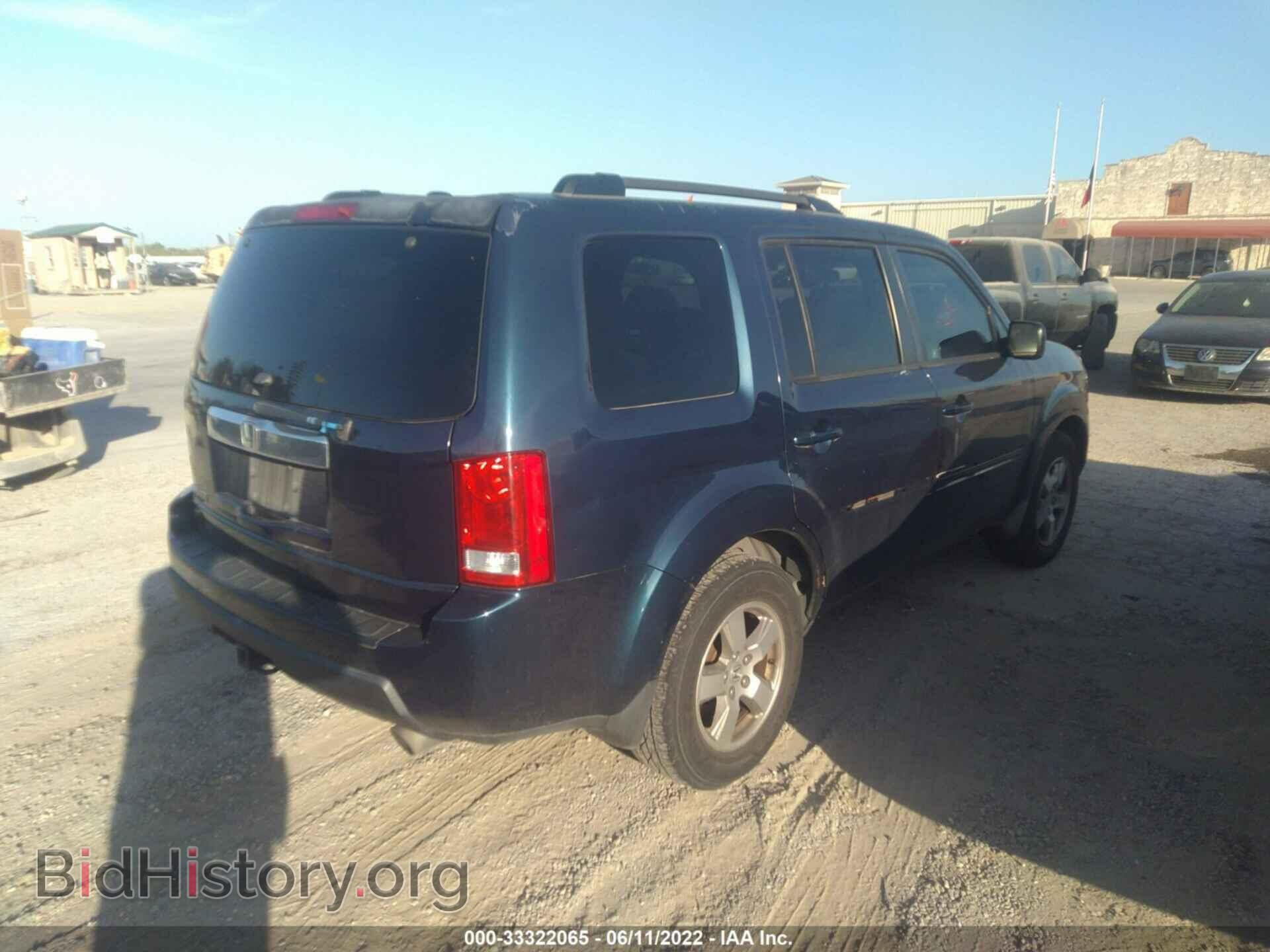 2009 HONDA PILOT - VIN: 5FNYF38459B022455 - Фото 4