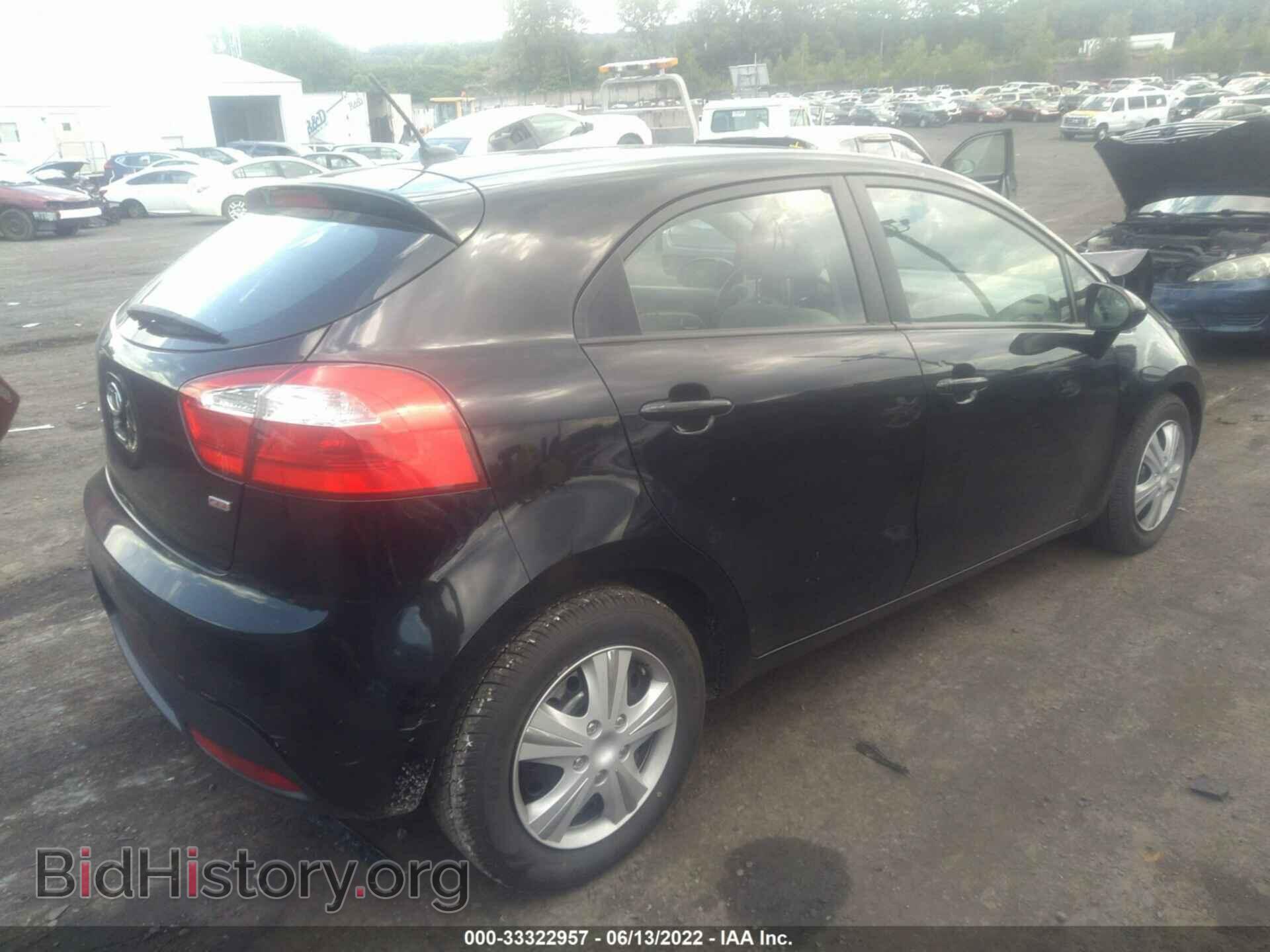 2013 KIA RIO - VIN: KNADM5A39D6110024 - Фото 4