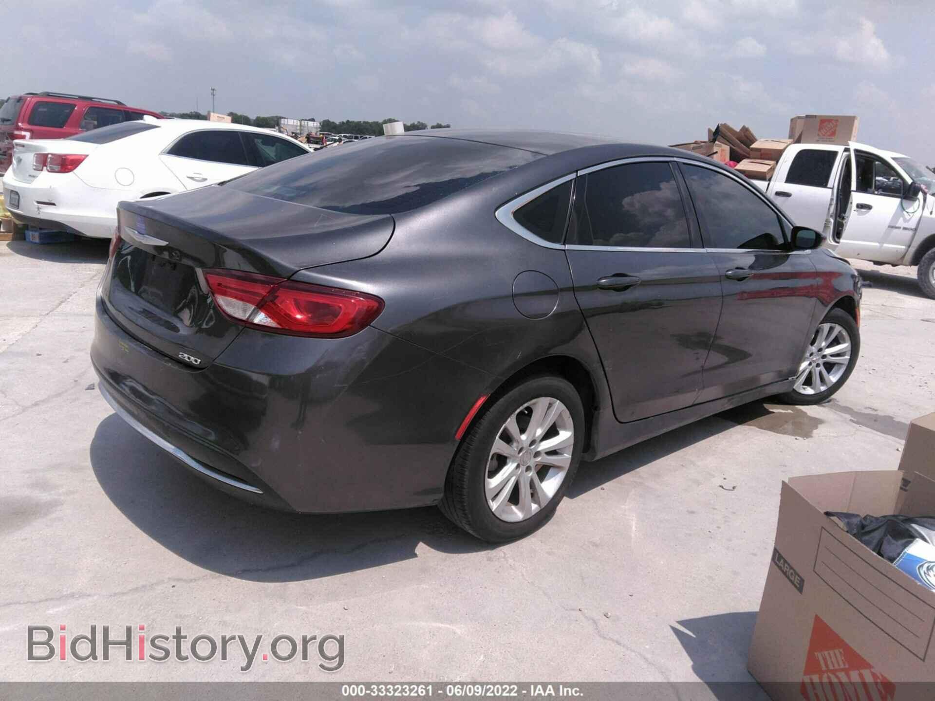 2015 CHRYSLER 200 - VIN: 1C3CCCAB8FN547152 - Фото 4