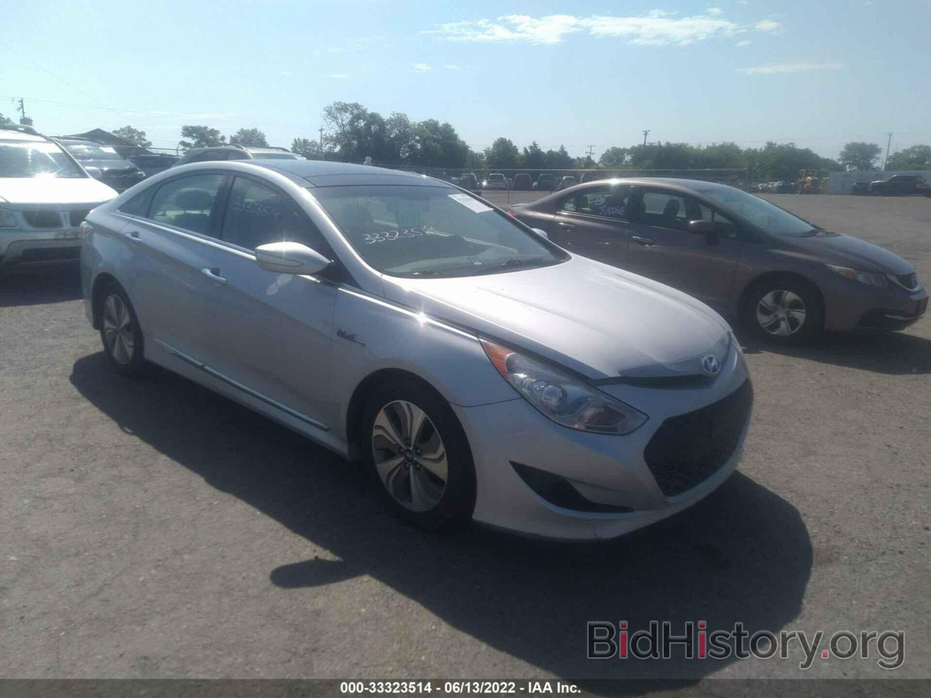 Photo KMHEC4A43DA085661 - HYUNDAI SONATA HYBRID 2013