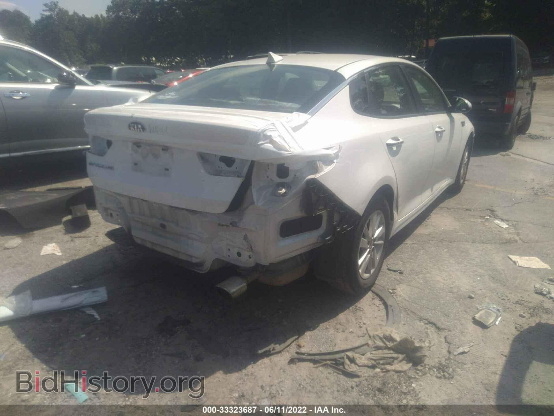 2016 KIA OPTIMA - VIN: KNAGT4L33G5096025 - Фото 4