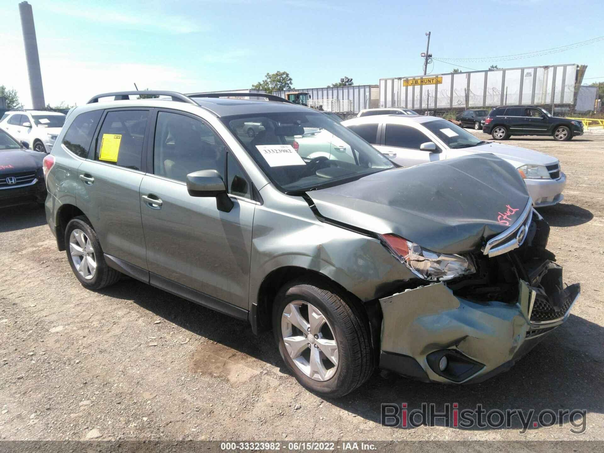 Photo JF2SJAHC7FH431649 - SUBARU FORESTER 2015