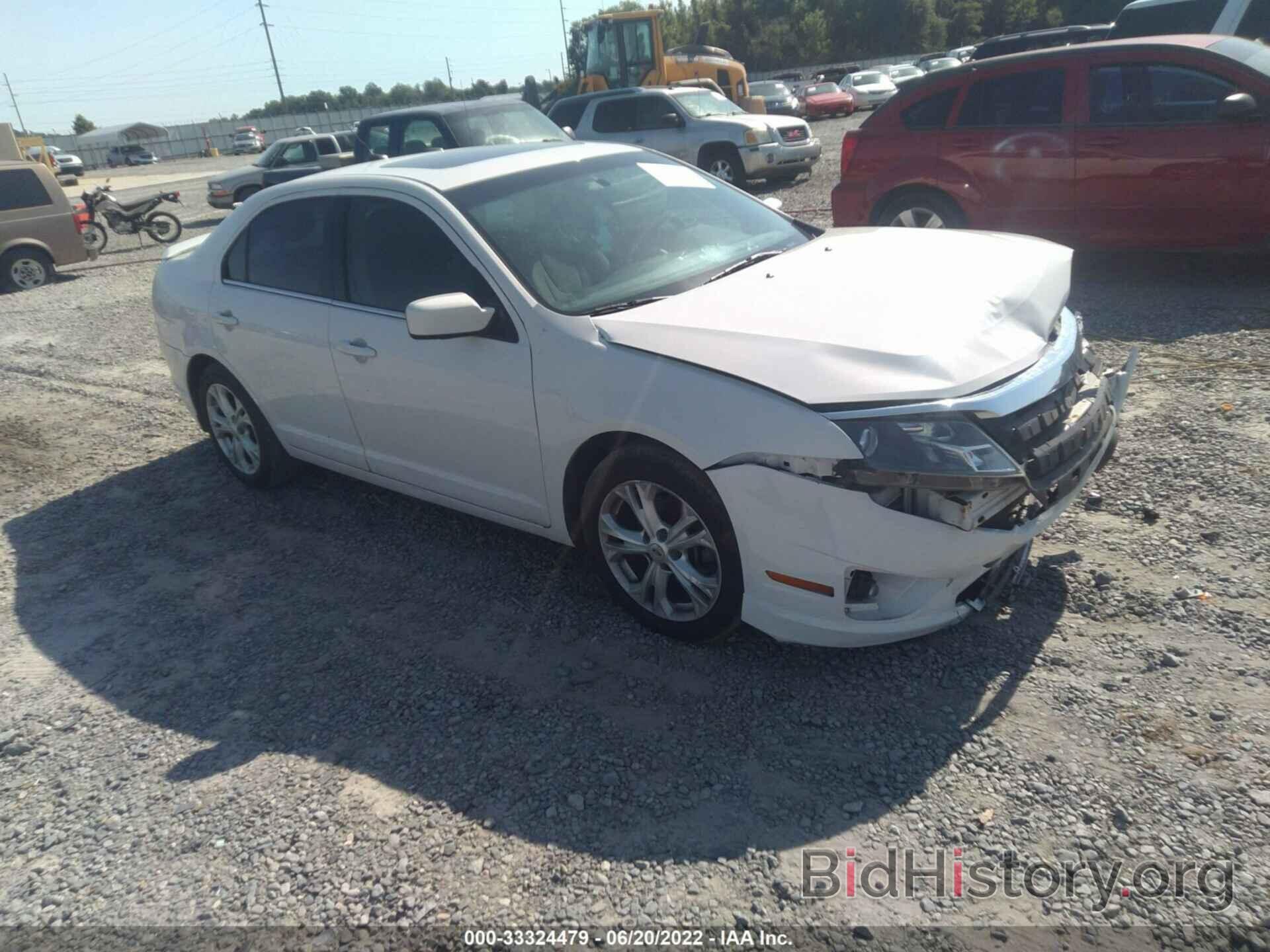 Photo 3FAHP0HG2CR183699 - FORD FUSION 2012