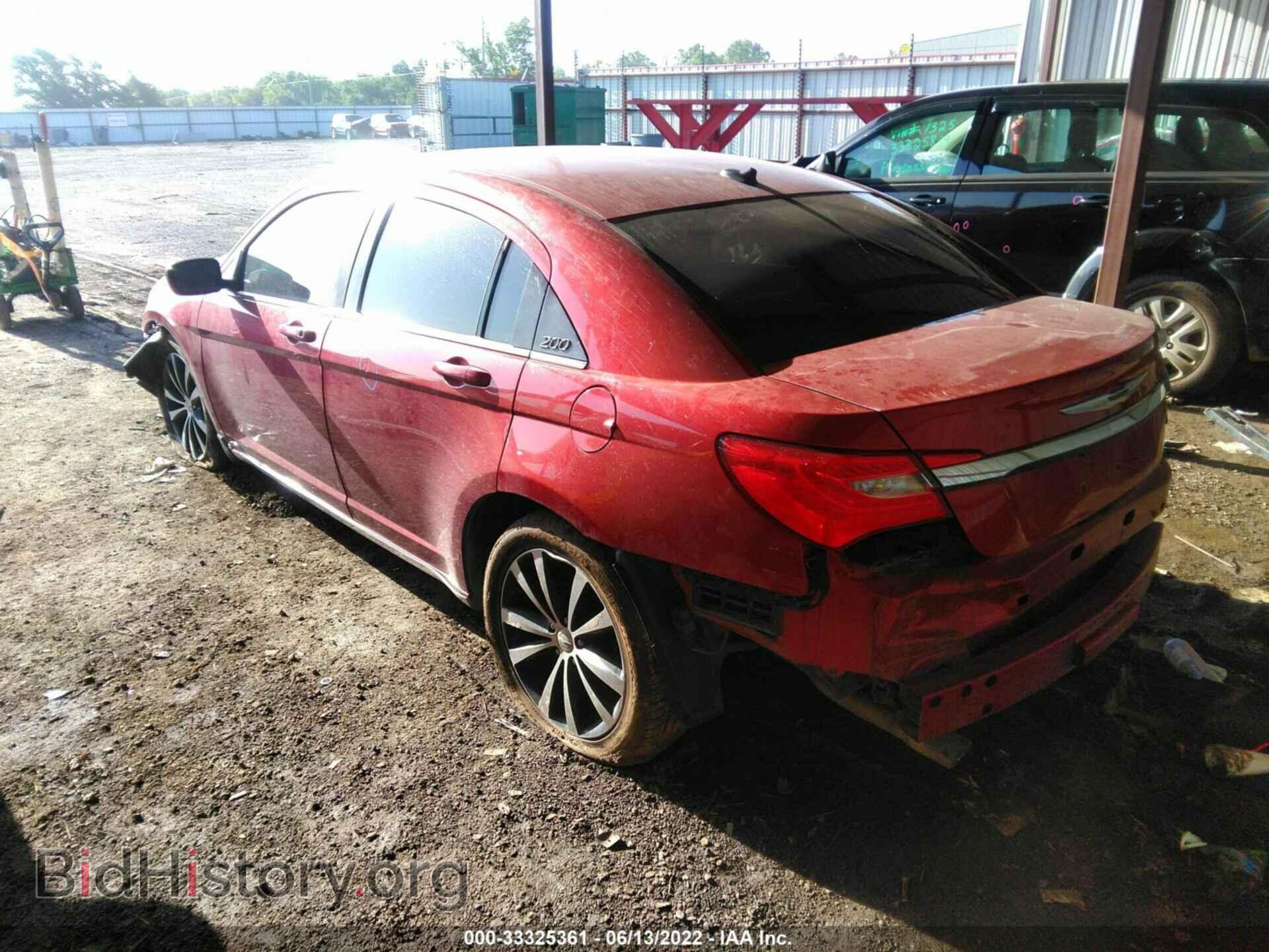 2013 CHRYSLER 200 - VIN: 1C3CCBCGXDN621039 - Фото 3