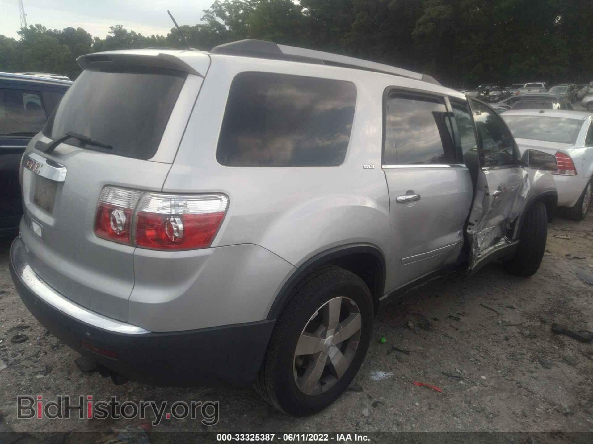 2010 GMC ACADIA - VIN: 1GKLRMED2AJ160189 - Фото 4