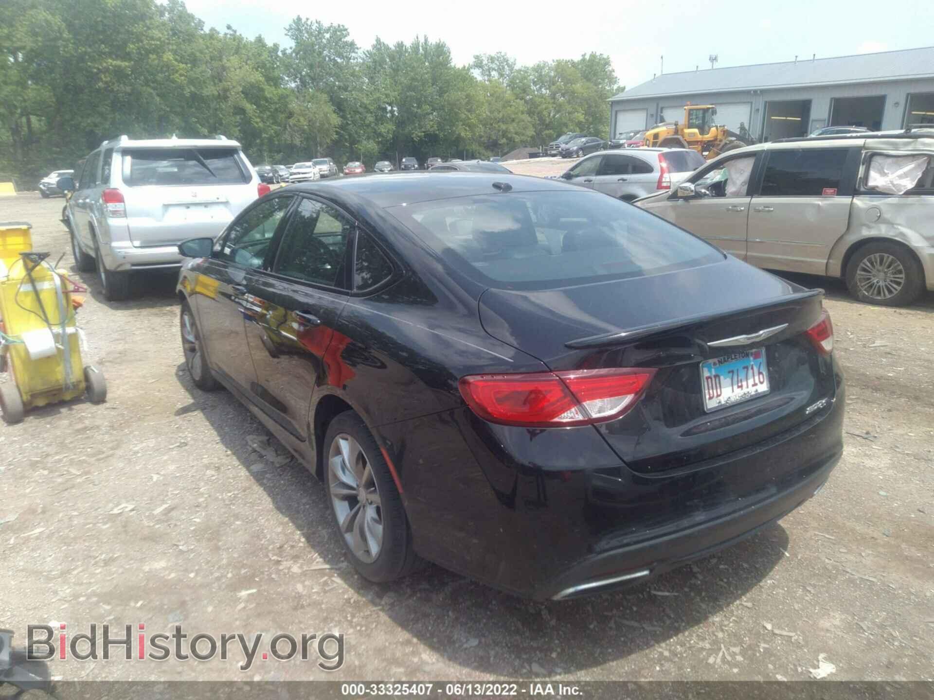 2015 CHRYSLER 200 - VIN: 1C3CCCBB4FN542013 - Фото 3